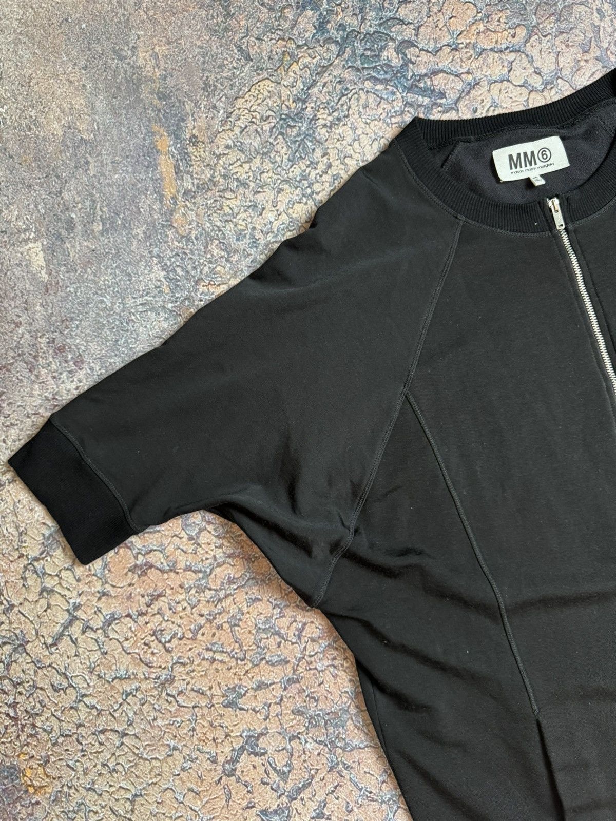 Designer × Maison Margiela Vintage Maison Margiela t-shirt zip oversized Y2K MM6 Size US S / EU 44-46 / 1 - 7 Thumbnail