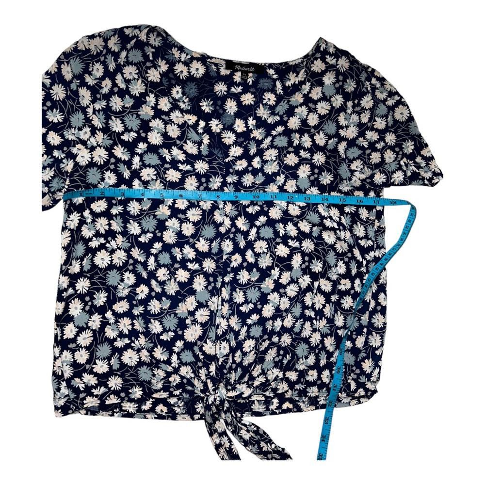 Madewell Madewell l Novel Tie-Front Top in French Floral XS Size XS / US 0-2 / IT 36-38 - 5 Thumbnail