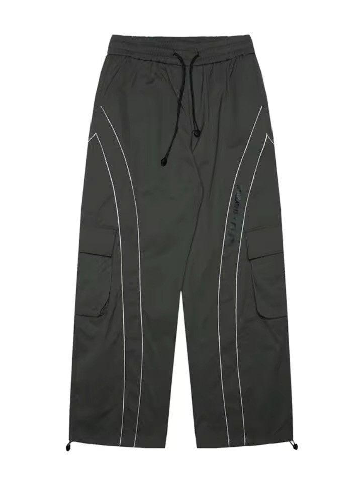 Japanese Brand × Vintage Men Oversize Baggy Cargo Sweatpant Size US 31 - 4 Thumbnail