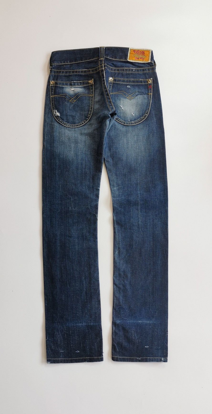 Replay Replay Italy Distressed Jeans Size 28" / US 6 / IT 42 - 6 Thumbnail