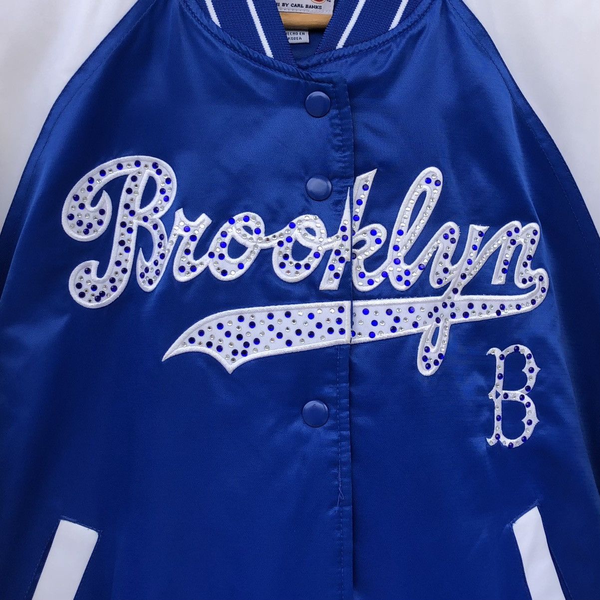 Cooperstown Collection VTG Brooklyn Dodgers Cooperstown Collection Bomber Jacket Size L / US 10 / IT 46 - 3 Thumbnail