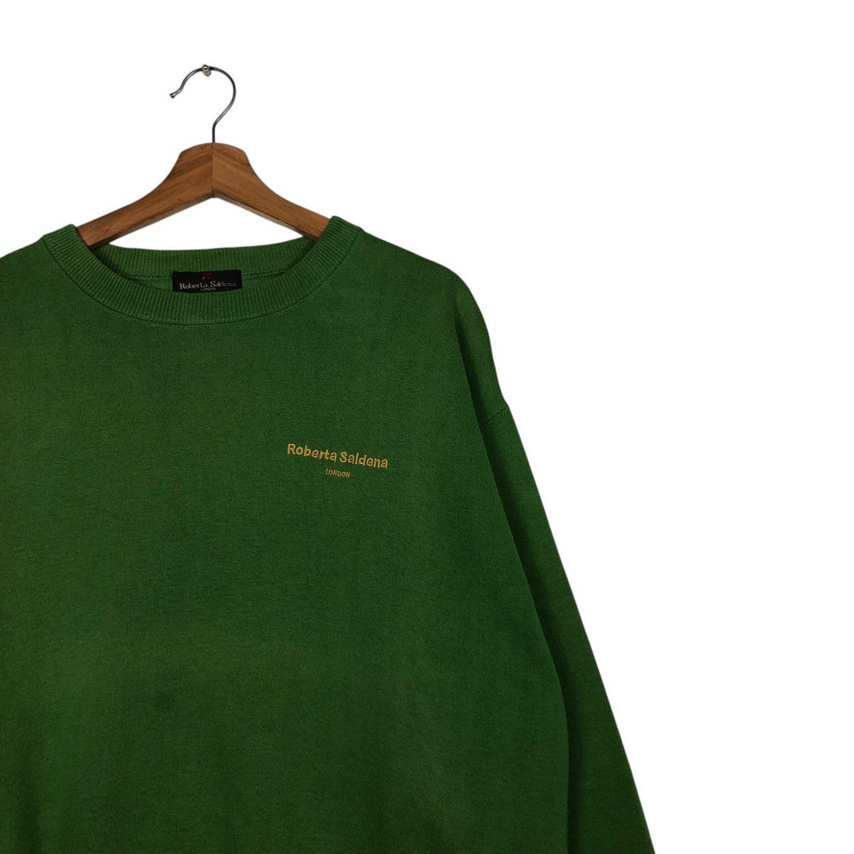 Japanese Brand 📌Vintage Crewneck Sweatshirt Roberta Saldena London Size US L / EU 52-54 / 3 - 7 Thumbnail