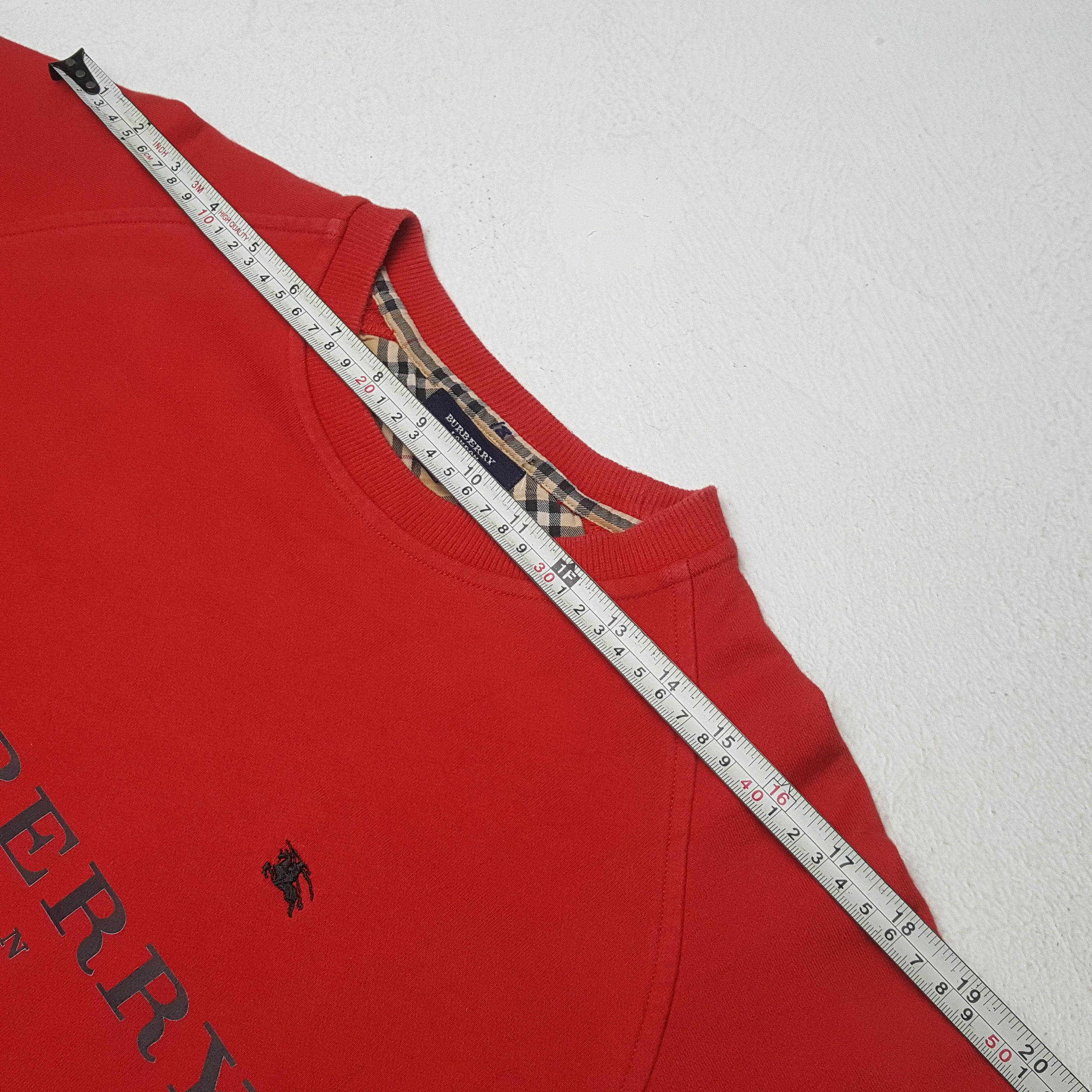 Burberry × Vintage Vintage Burberry London Fashion Brand Sweatshirts Size S / US 4 / IT 40 - 8 Thumbnail