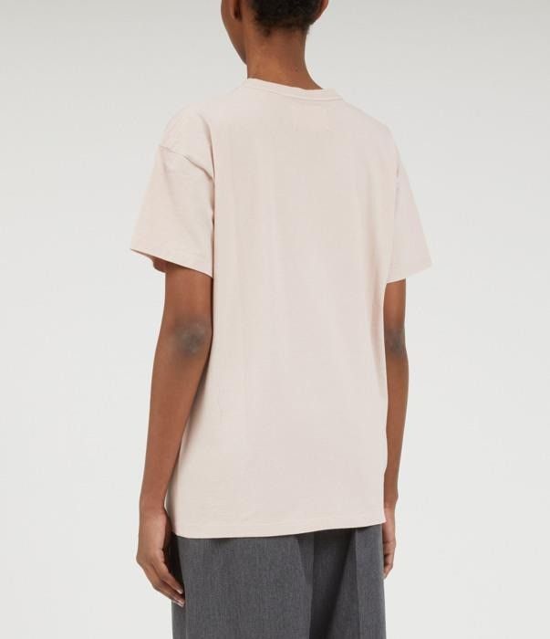 Maison Margiela o1bcso1str0526 Distort SS T-Shirt in Buff Size XS / US 0-2 / IT 36-38 - 4 Thumbnail
