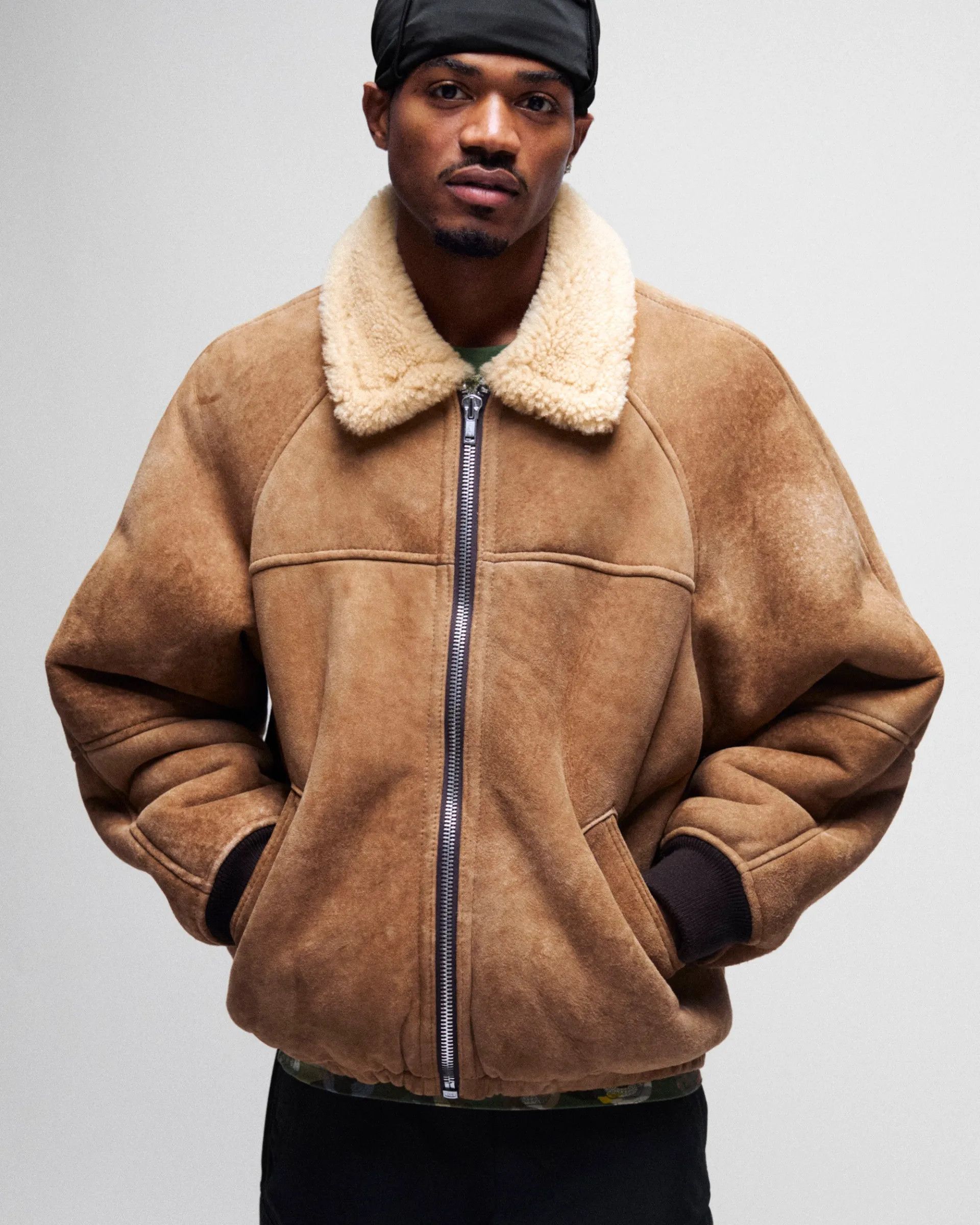 supreme×schott Shearling Bomber Jacket