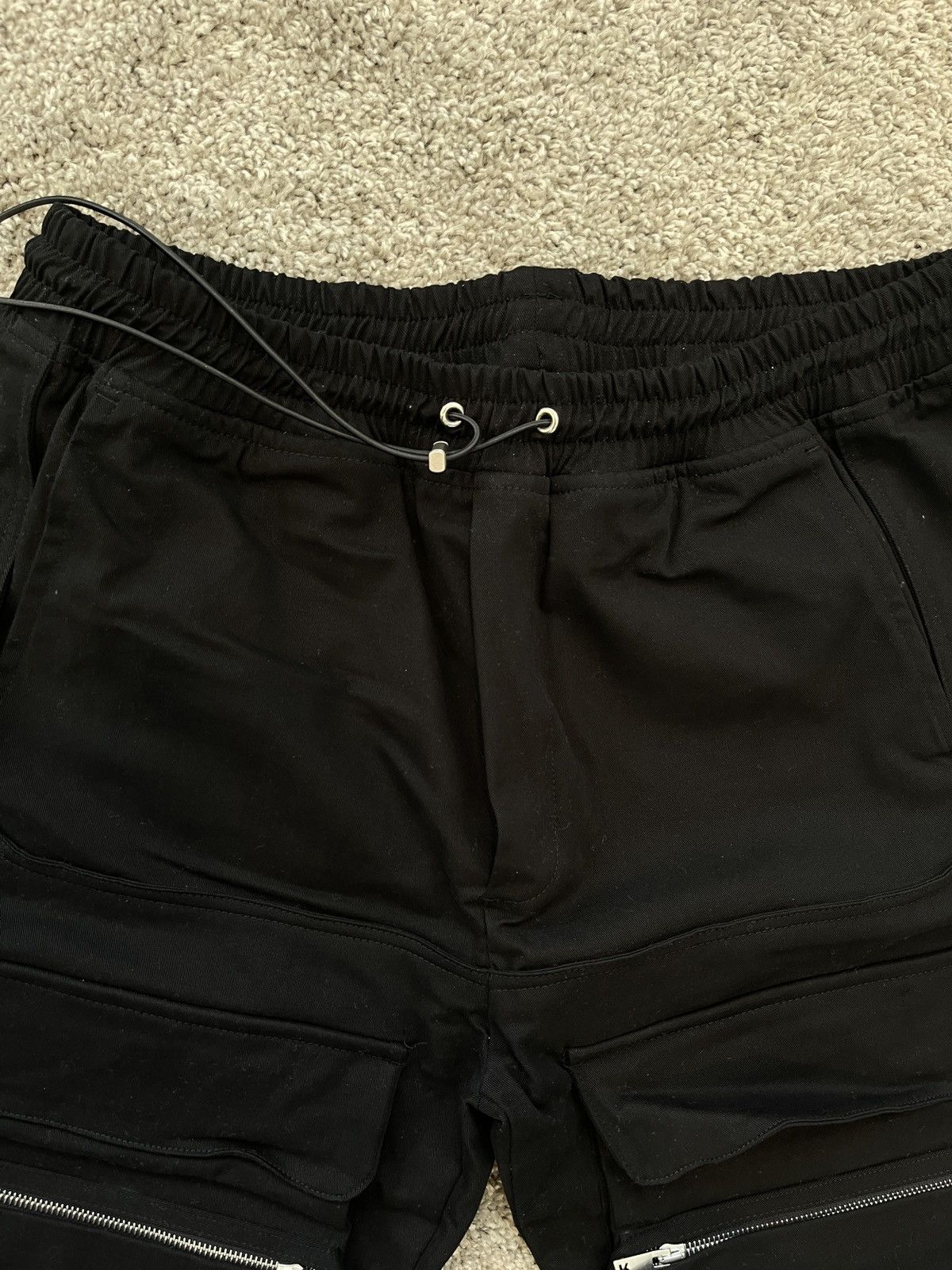 Represent Clo. Represent Clo Cargo Zipper Military Pants Black Size L Size US 34 / EU 50 - 3 Thumbnail