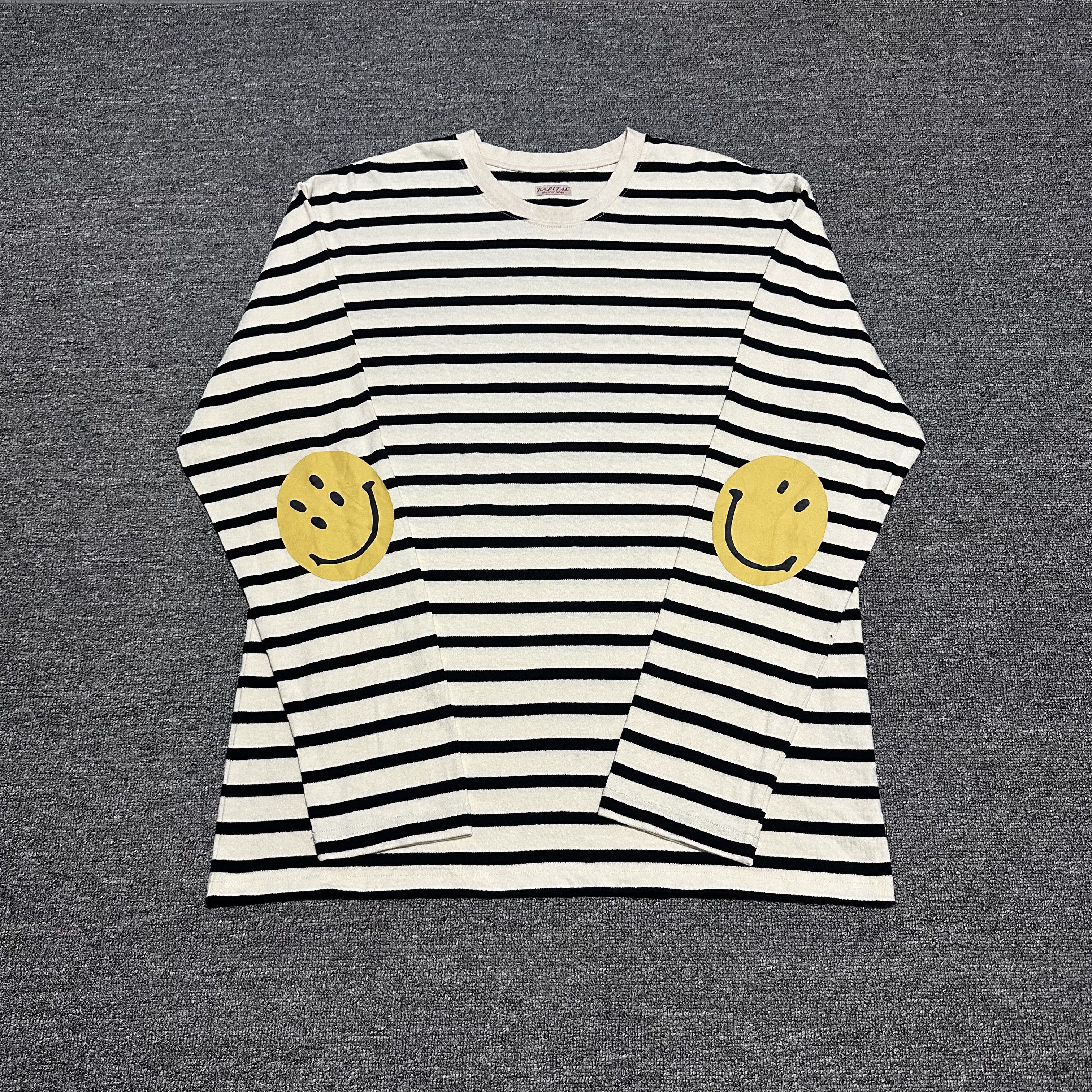 Kapital Kapital Smiley Longsleeve Size US M / EU 48-50 / 2 - 1 Thumbnail