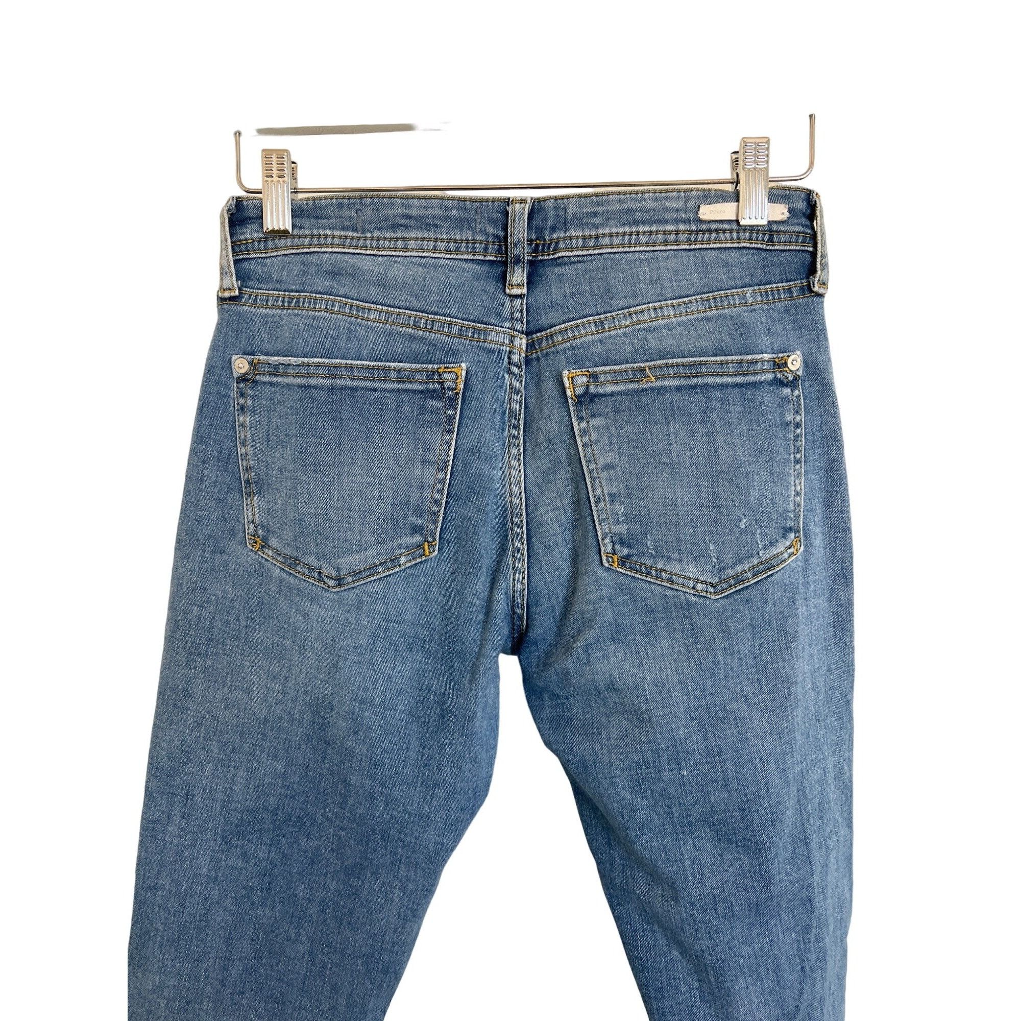 Anthropologie Pilcro & The Letterpress Mid-Rise Slim Boyfriend Jeans Size 25" / US 0 / IT 36 - 7 Thumbnail