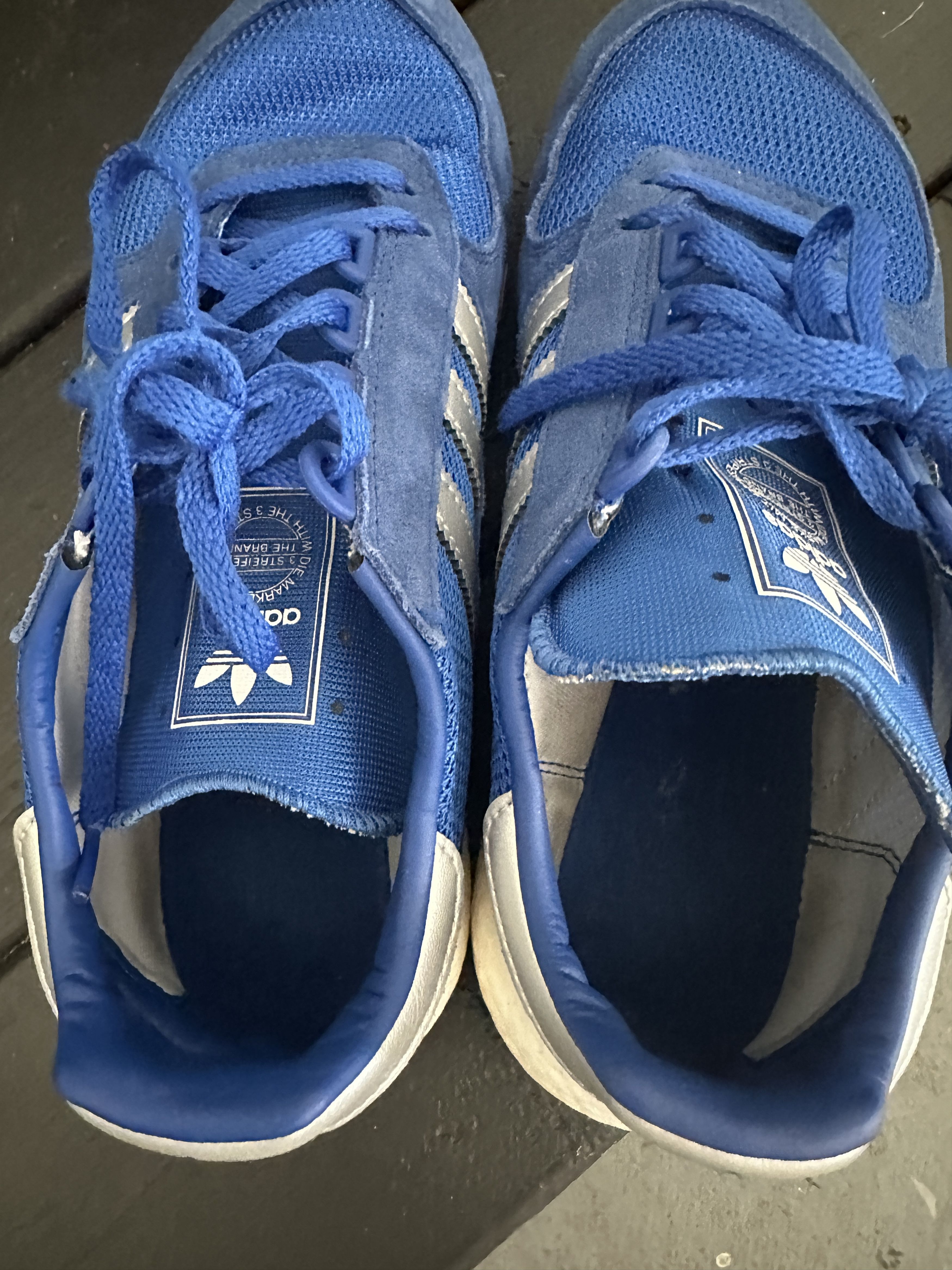 Adidas Adidas Originals Men's Blue Sneakers | Grailed