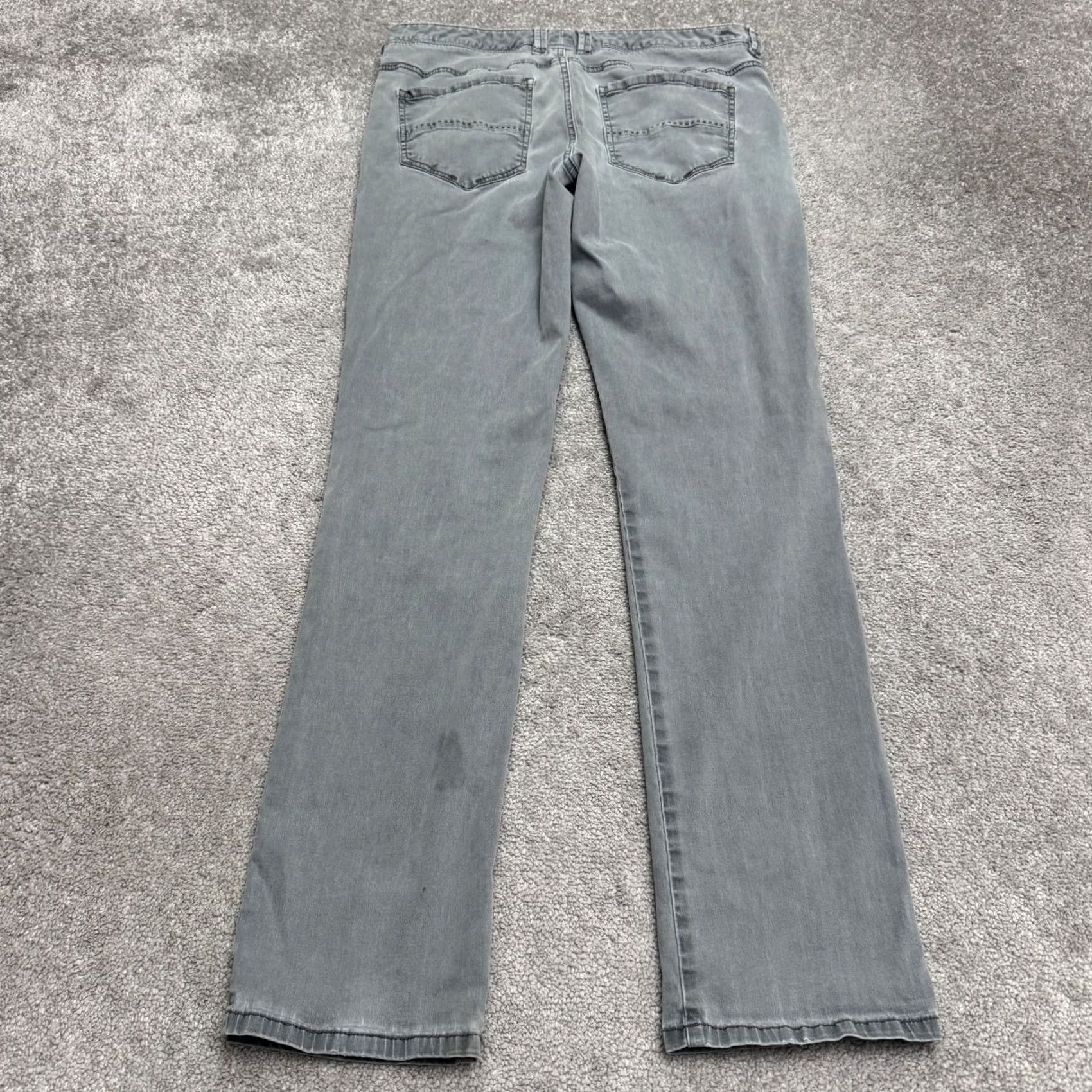 Tommy Bahama Tommy Bahama Pants Mens Straight Leg Gray 34x34 Cotton Stretch 5-Pocket Casual Size US 34 / EU 50 - 2 Thumbnail
