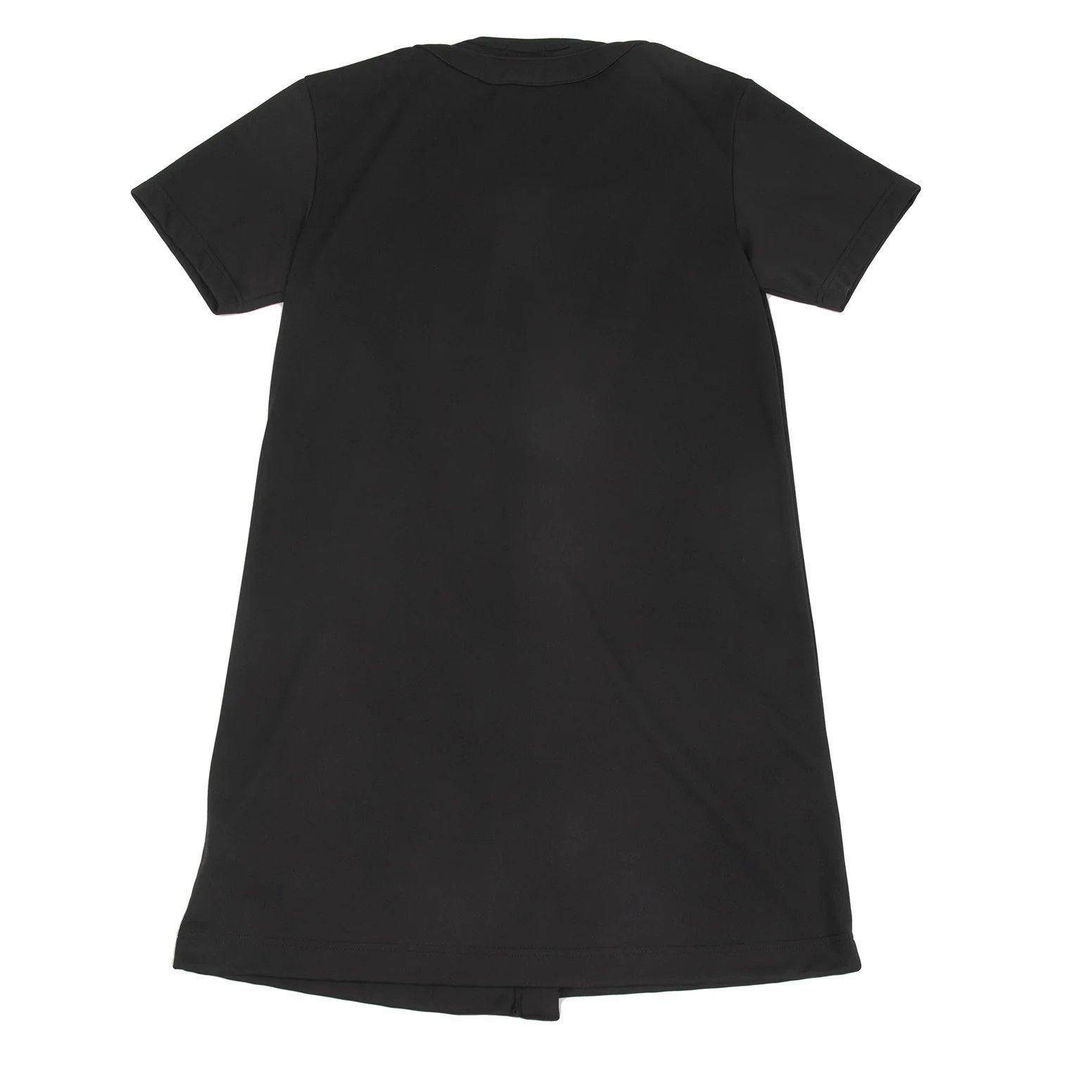 Comme des Garcons Homme Plus Polyester Trimmed Short Sleeve Cardigan in Black, Size S Size US S / EU 44-46 / 1 - 7 Thumbnail