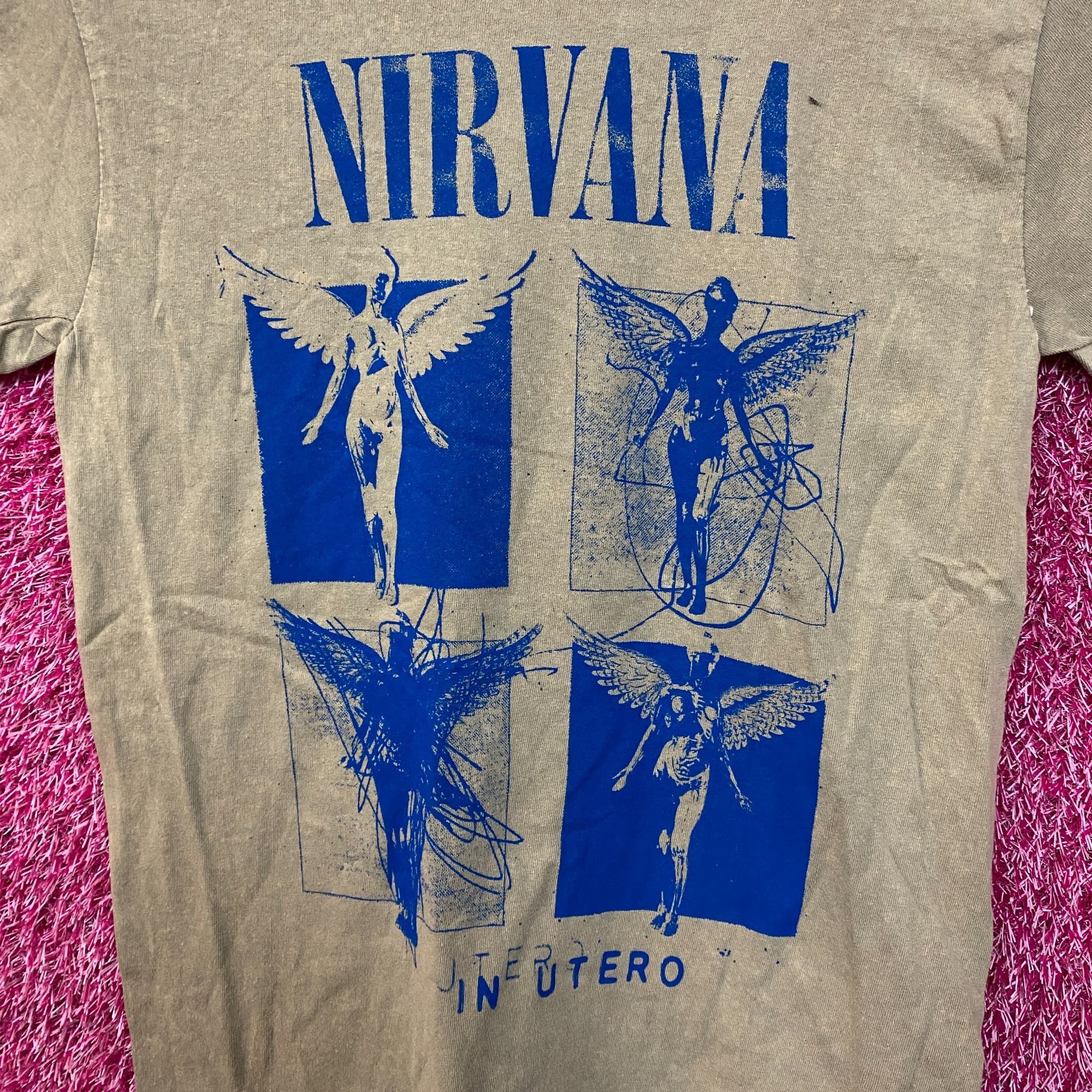 Nirvana Nirvana In Utero Album Cover Pop Art Angel Grunge Band Tee S Size US S / EU 44-46 / 1 - 2 Thumbnail
