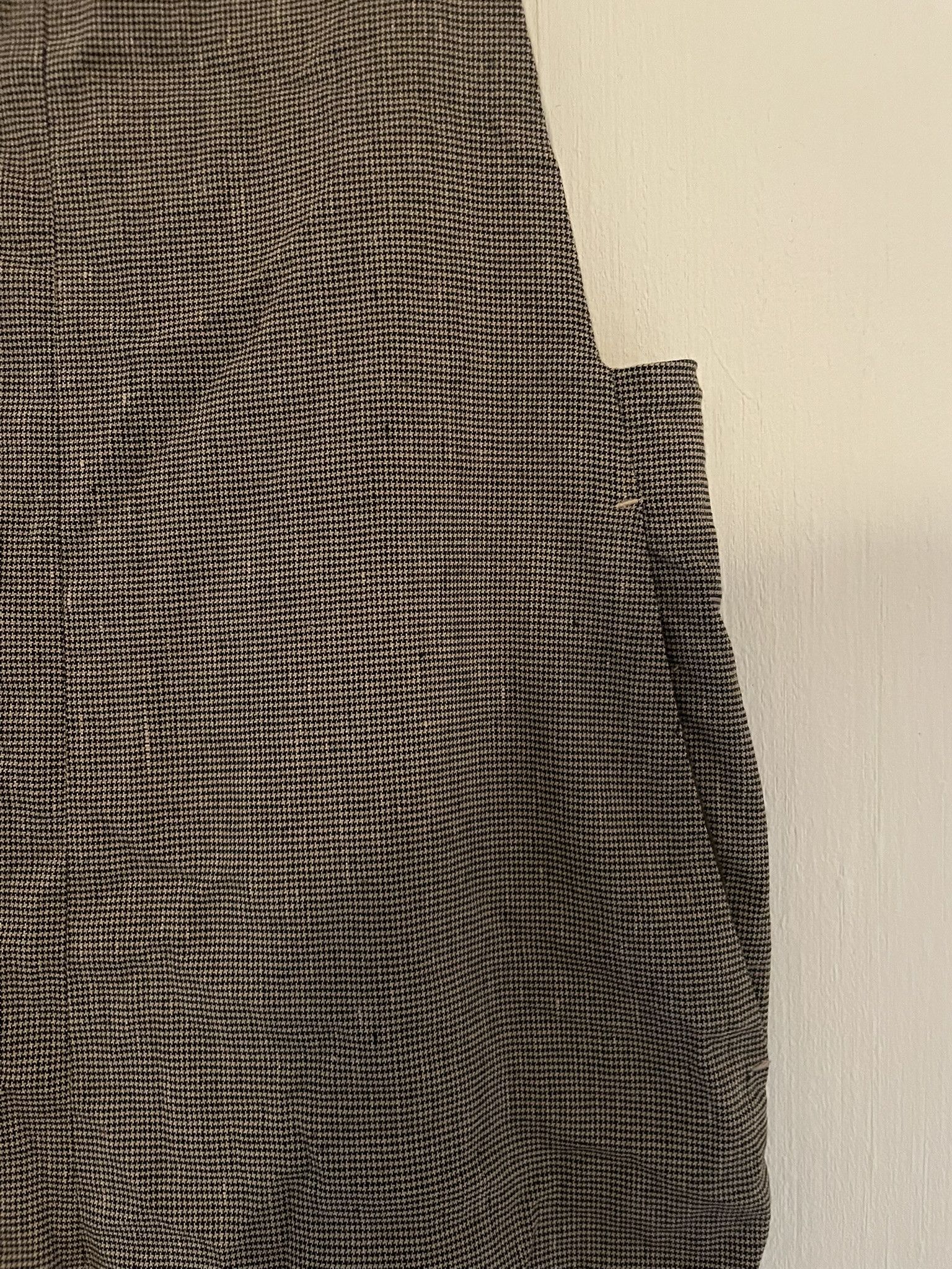 URBAN RESEARCH DOORS Urban Research Houndstooth Soft Overalls Size 28" / US 6 / IT 42 - 2 Thumbnail