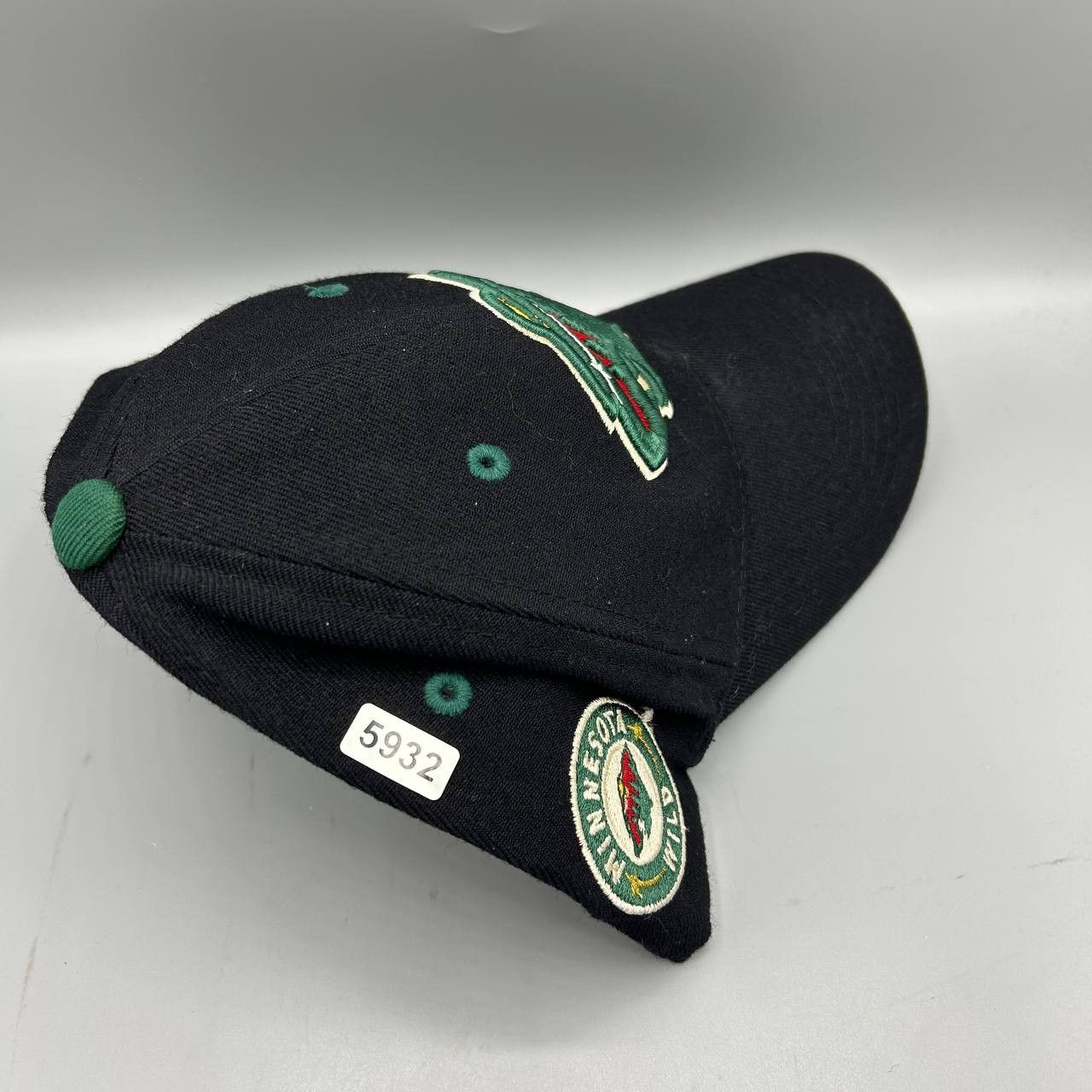 Ccm Minnesota Wild Hat Men Black Embroidered NHL Strap Back Cap Size ONE SIZE - 10 Thumbnail