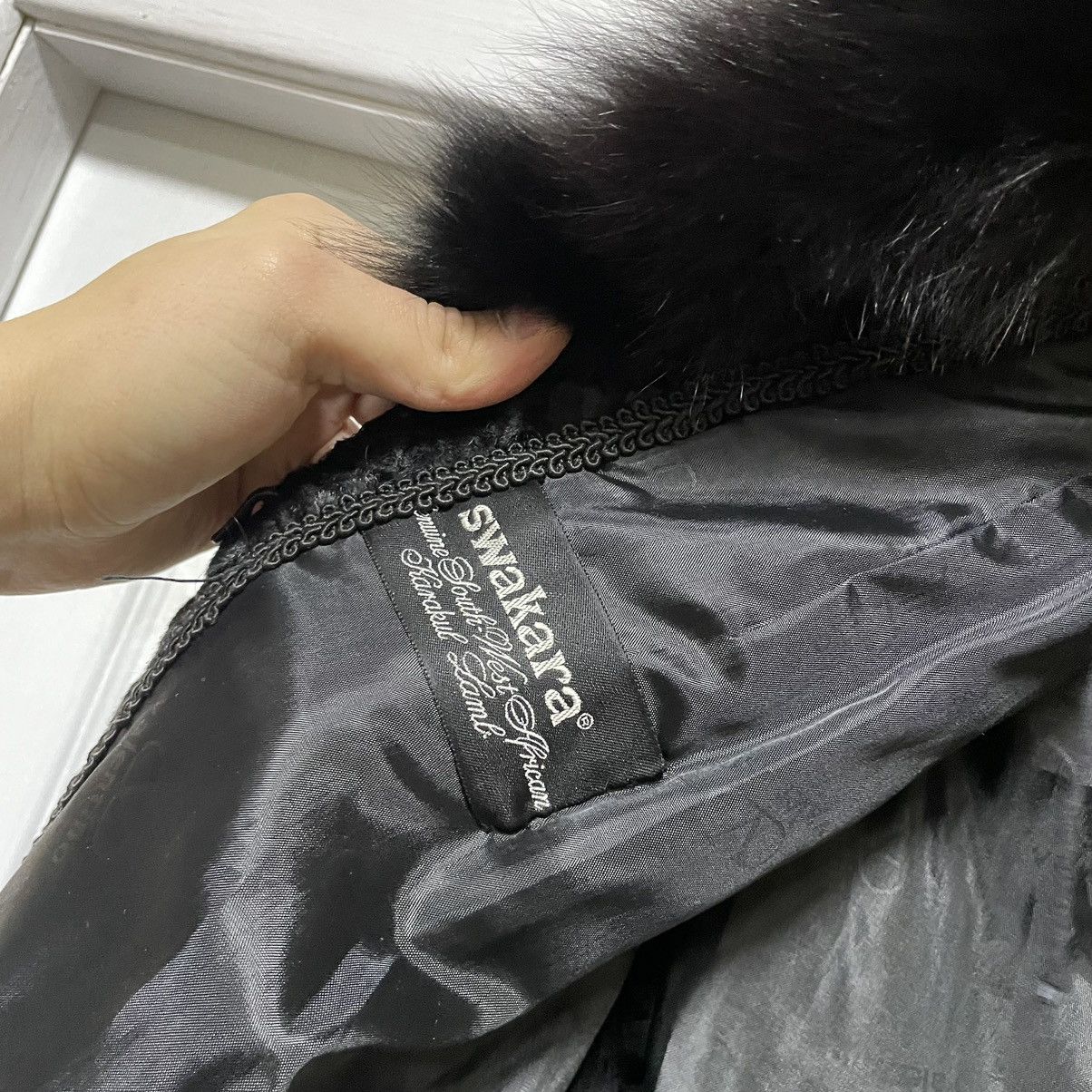 If Six Was Nine × Japanese Brand SWAKARA 90s valentino Fur faux Coat trench jacket parka Size L / US 10 / IT 46 - 3 Thumbnail