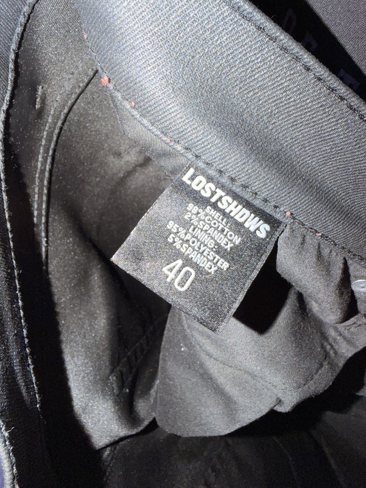LOSTSHDWS LEATHER BLACK ON BLACK JEANS Size US 40 / EU 56 - 5 Thumbnail