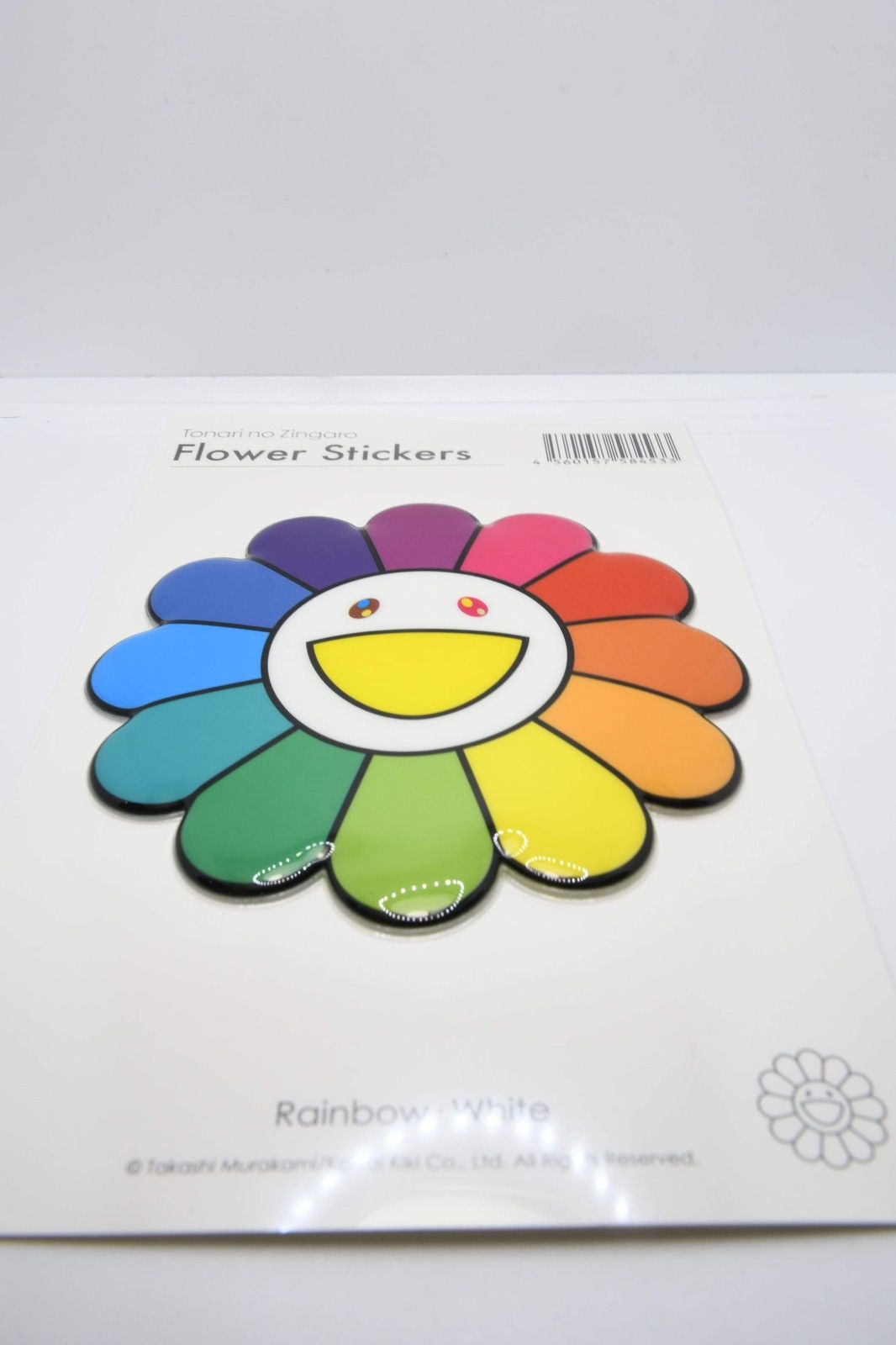 Takashi Murakami Takashi Murakami - Bubblingly Sticker - Rainbow White Size ONE SIZE - 3 Thumbnail