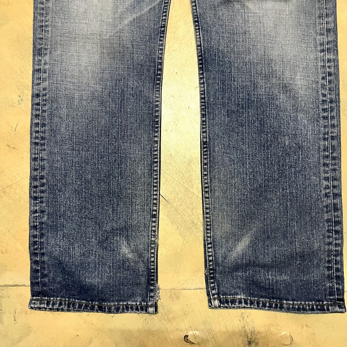 Jean × Levi's × Levi's Vintage Clothing Vintage Levis 534 Distressed Design Denim Jeans Size US 33 - 5 Thumbnail