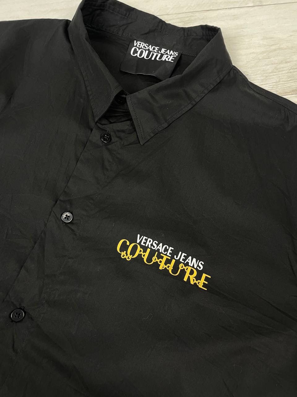 Versace Jeans Couture Versace Jeans Couture Shirts Buttons Long Sleeve Luxury Size US XXL / EU 58 / 5 - 8 Thumbnail