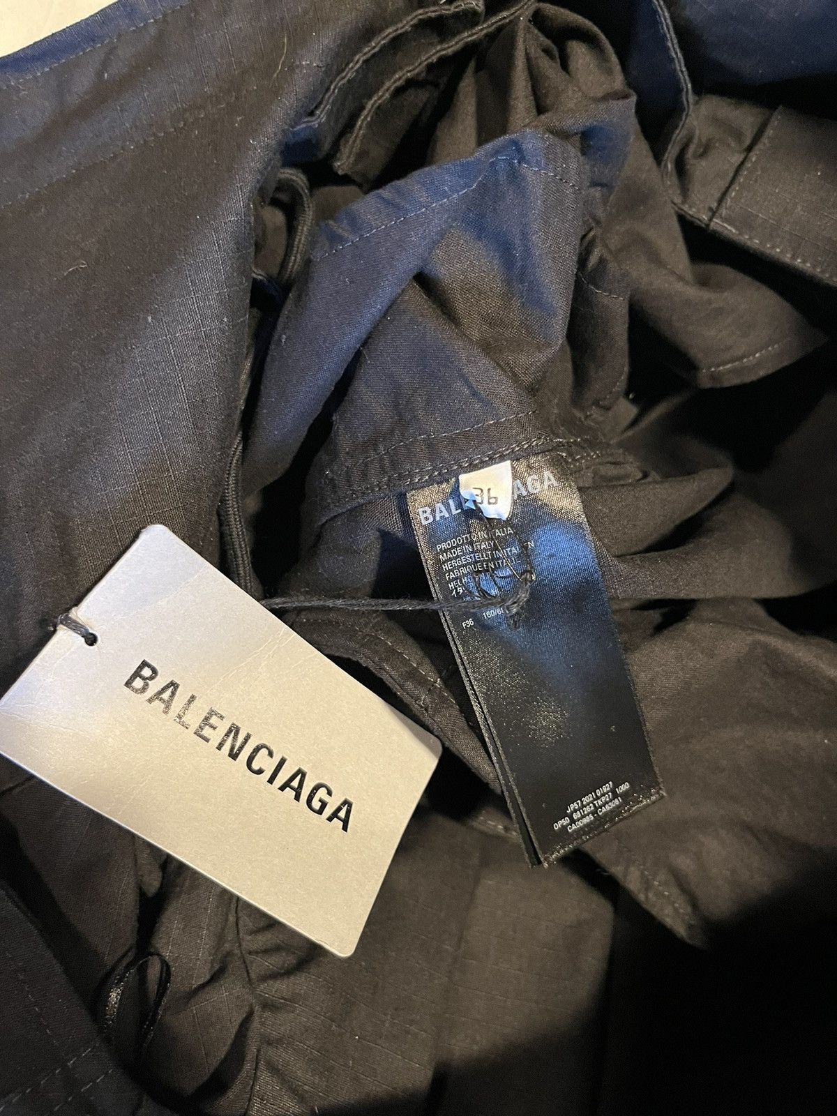 Balenciaga Balenciaga cargo jumpsuit. Size 26" / US 2 / IT 38 - 20 Thumbnail