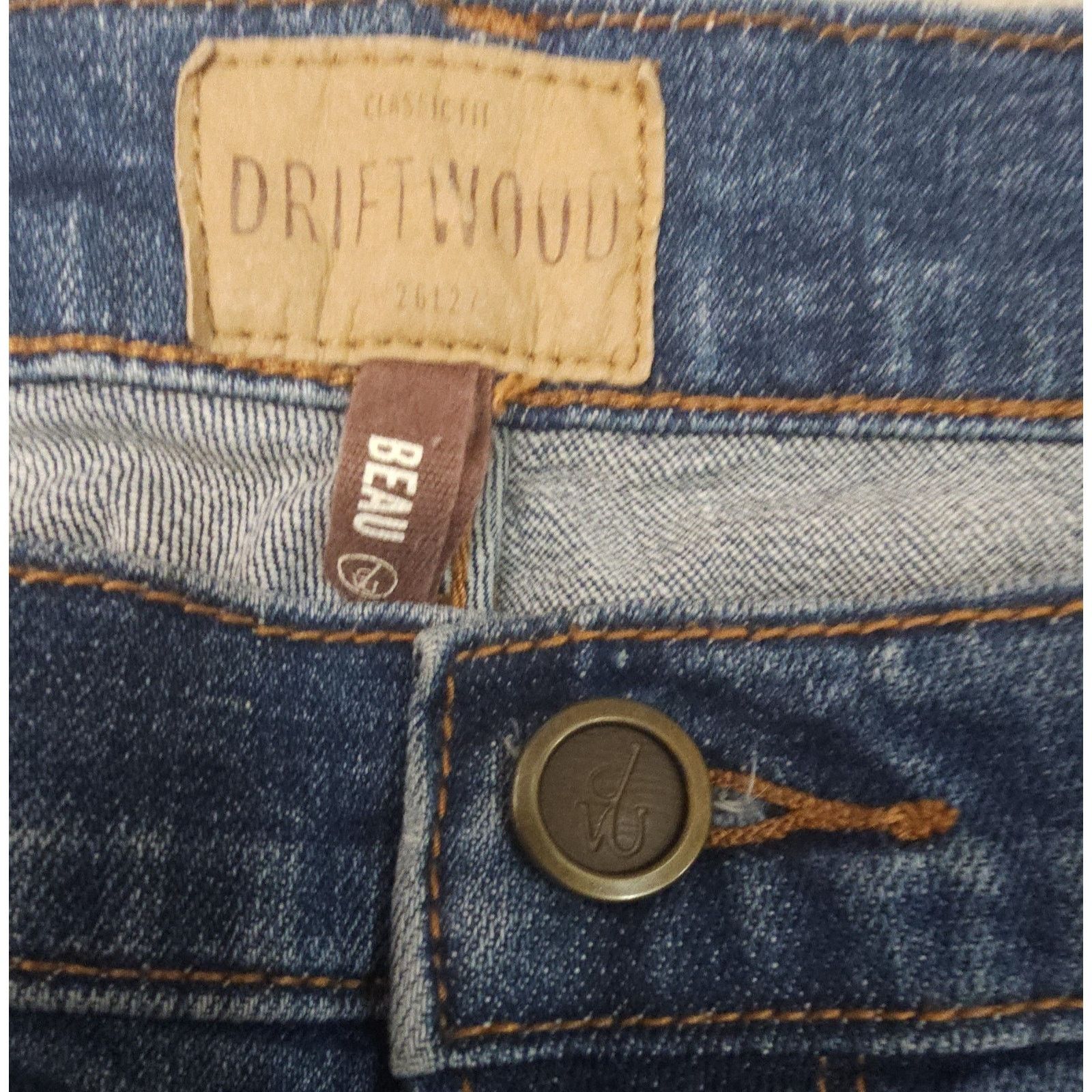 Other Driftwood Beau embroidered floral distressed skinny jeans 26 Size 26" / US 2 / IT 38 - 5 Thumbnail
