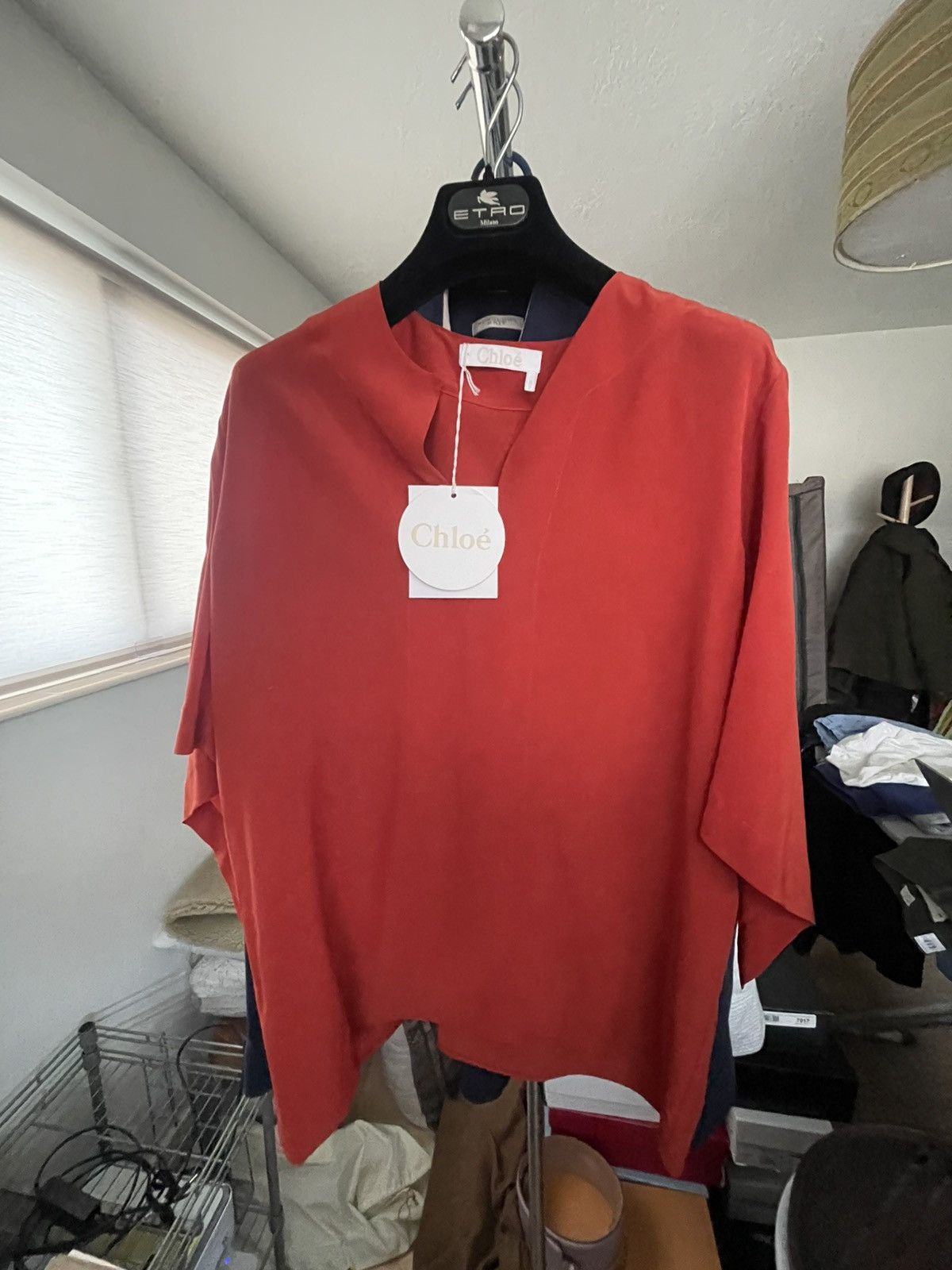 Chloe Chloe silk blouse 38 NWT $750 Size S / US 4 / IT 40 - 13 Thumbnail
