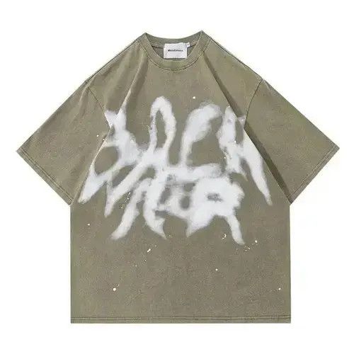 Individualized Shirts Black Distressed T-Shirt y2k Retro 2000 Clothing Size US M / EU 48-50 / 2 - 1 Thumbnail