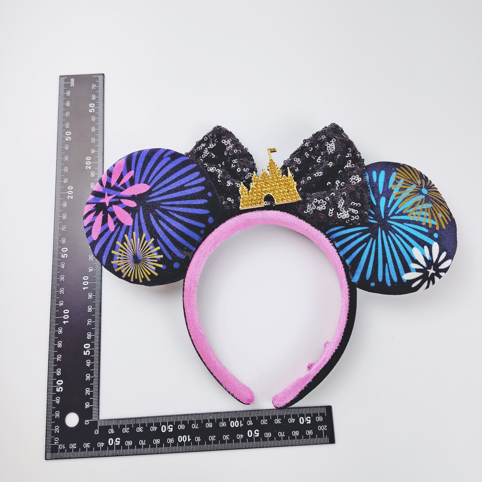 Disney Mickey Mouse Main Attraction Ears Series 12 Castle Fireworks Size ONE SIZE - 7 Thumbnail