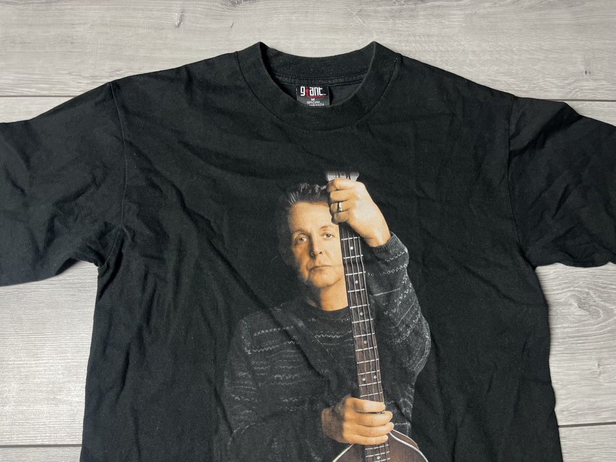 Band Tees 2002 Paul McCartney Driving USA Tour black t shirt Size M Size US M / EU 48-50 / 2 - 3 Thumbnail