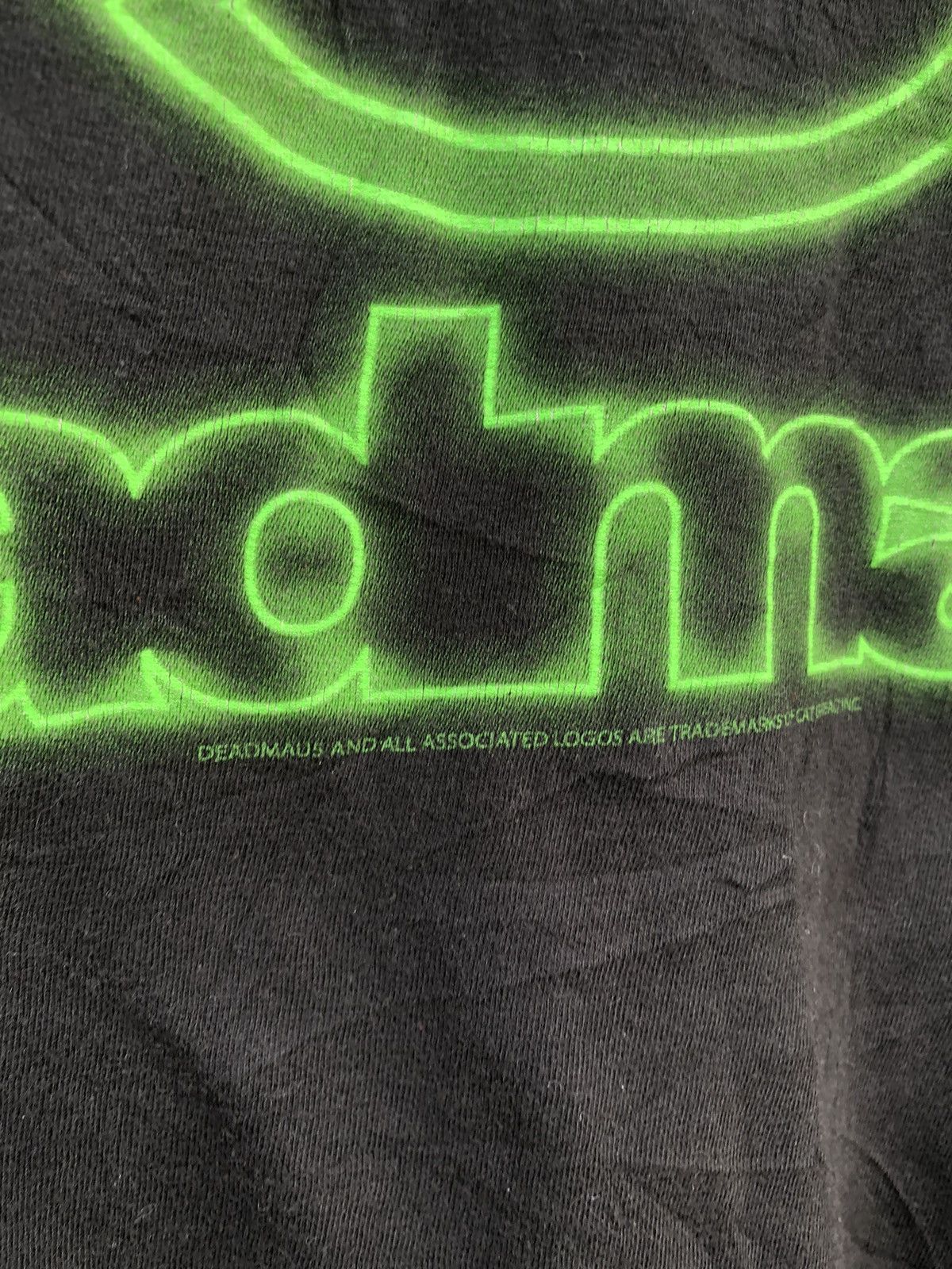Band Tees Vintage Y2K Deadmaus Neon Logo Dj Band Tshirt Size US M / EU 48-50 / 2 - 7 Thumbnail