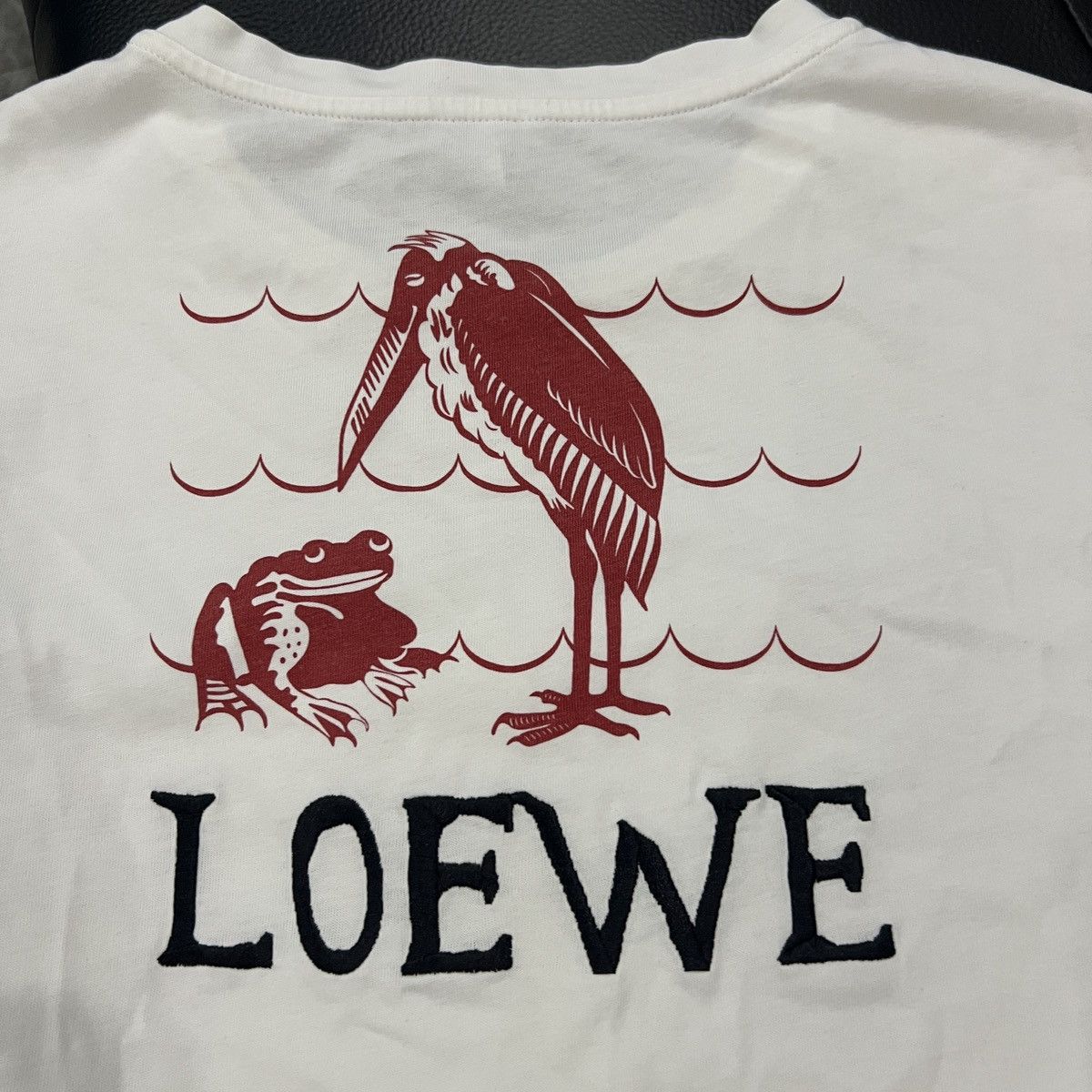 Loewe Loewe Frog & Bird Embroidered Back Logo T-Shirt Size US XL / EU 56 / 4 - 8 Thumbnail