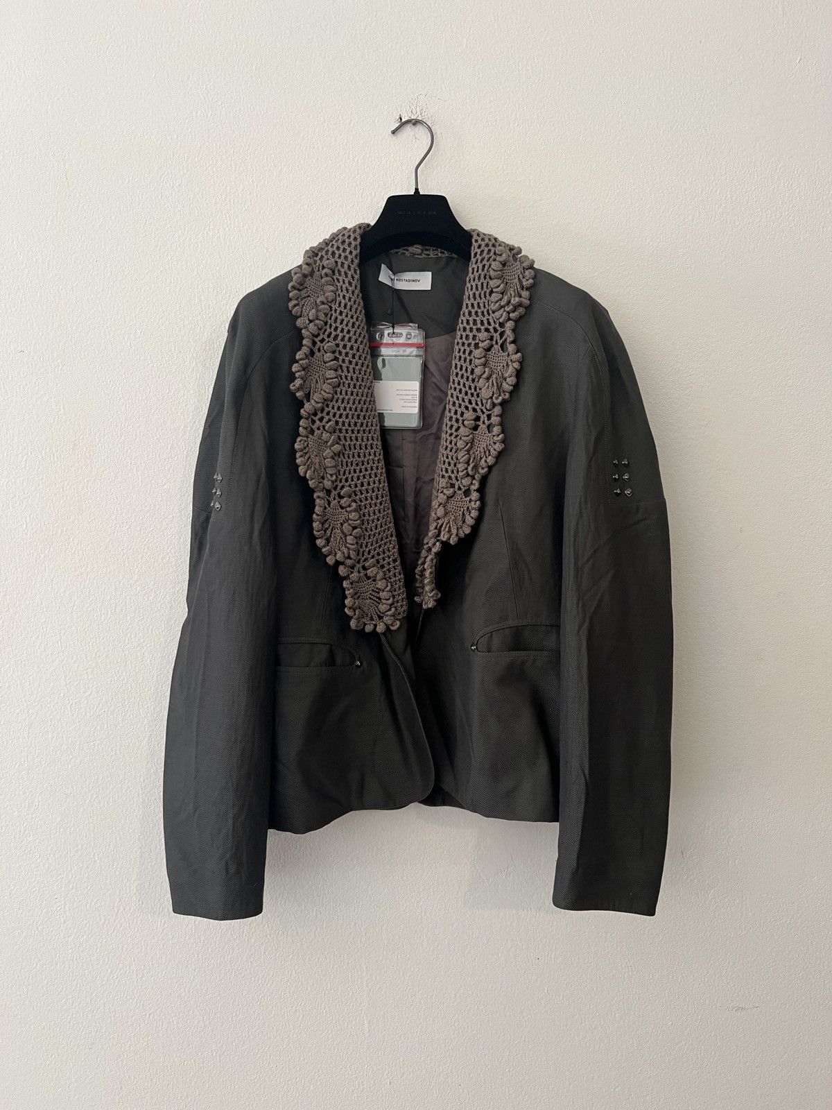 Kiko Kostadinov Kiko brutus crochet blazer Size US M / EU 48-50 / 2 - 1 Thumbnail