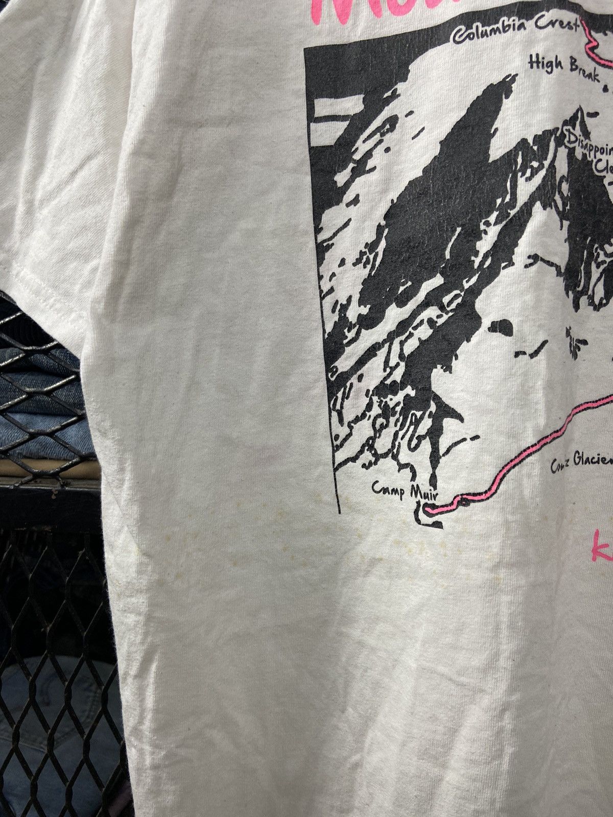 KAVU × Vintage KAVU MAPS MOUNT FOREST RARE GRAPHIC Size US M / EU 48-50 / 2 - 4 Thumbnail