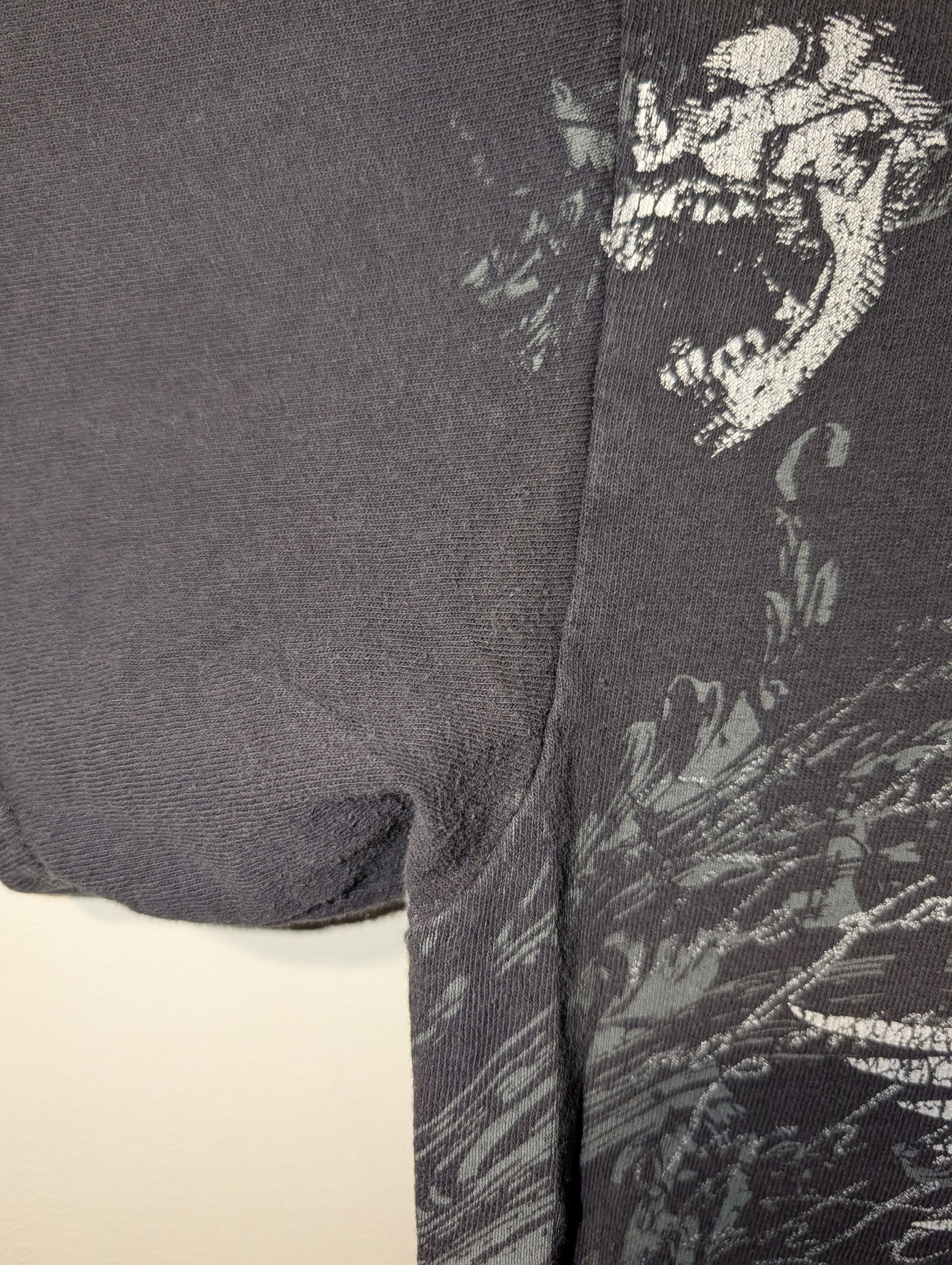 Affliction Vintage Y2K Souls of Integrity Affliction Skull T-Shirt Size US L / EU 52-54 / 3 - 4 Thumbnail
