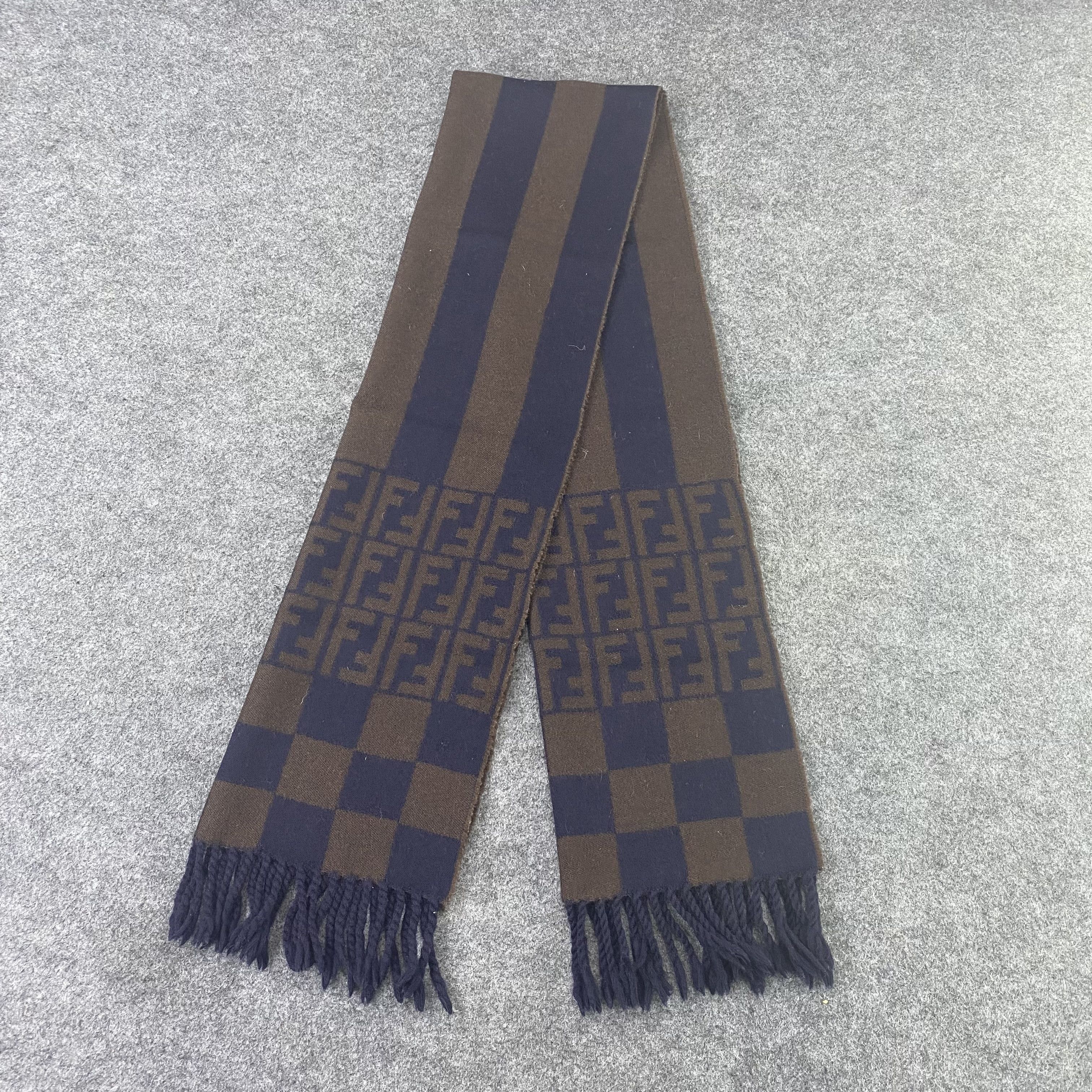 Fendi × Vintage FENDI Scarf/Muffler/Neckwear-T1140 Size ONE SIZE - 2 Thumbnail