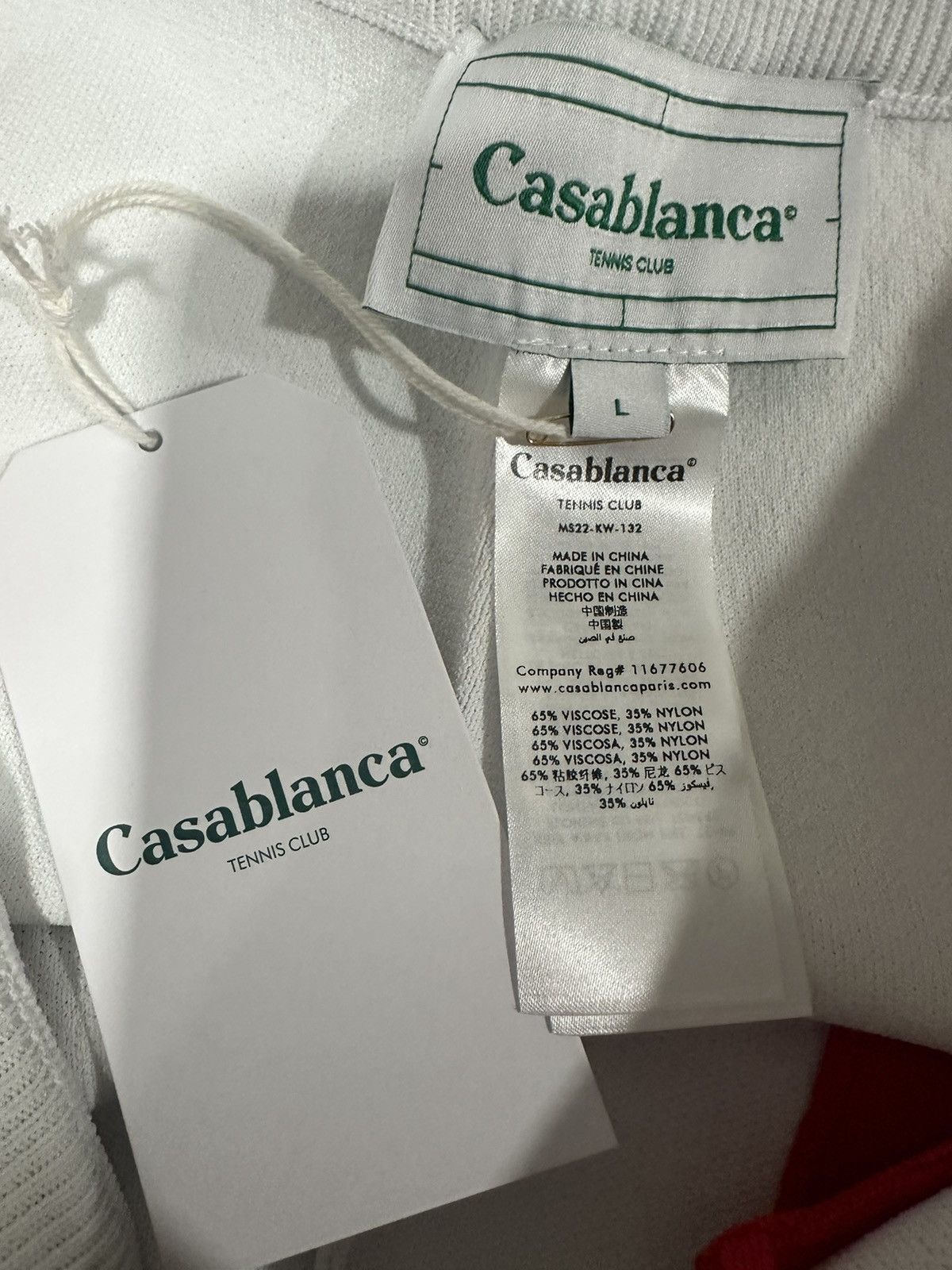 Casablanca CASABLANCA SIDE STRIPE-PRINT TRACK PANTS Size US 34 / EU 50 - 4 Thumbnail