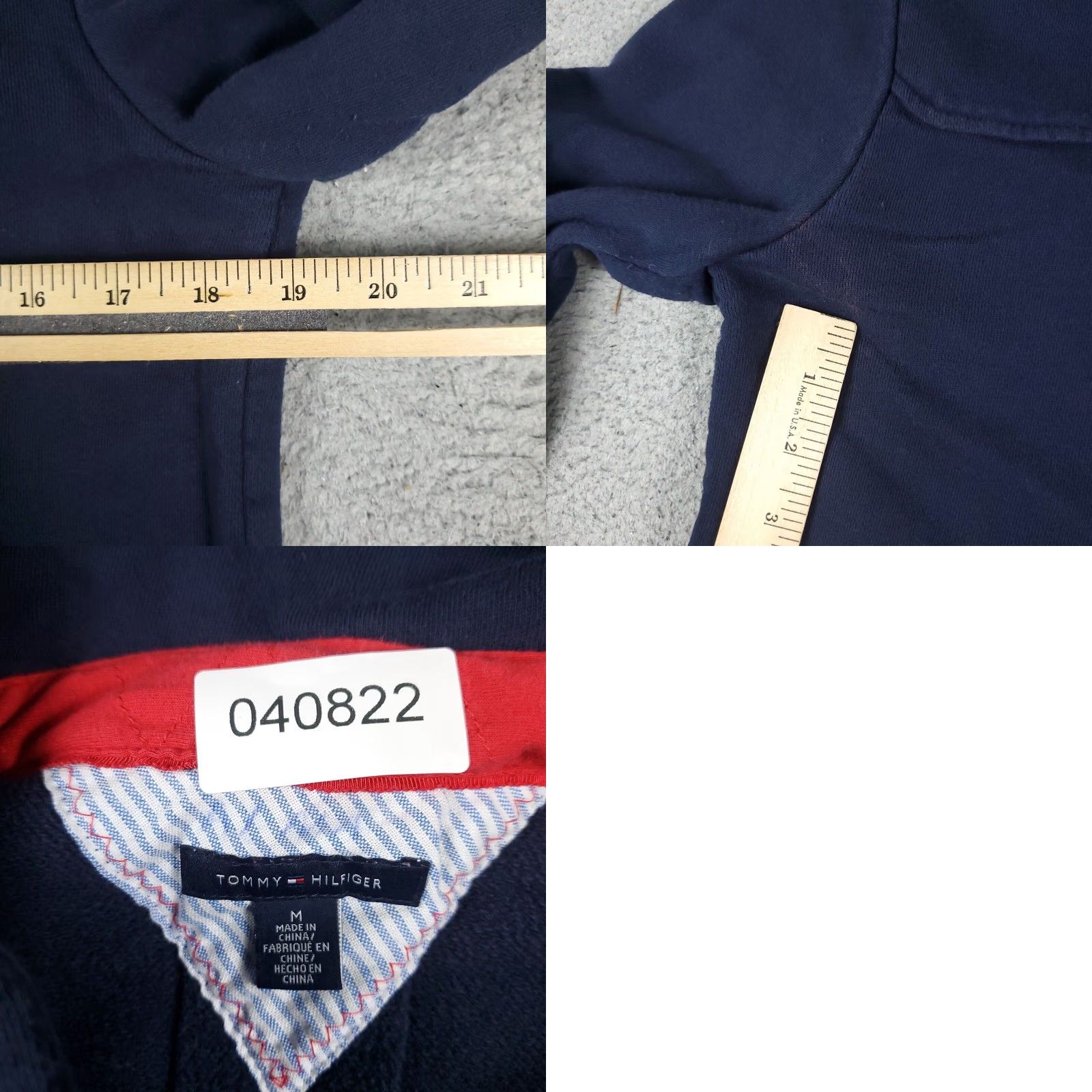 Tommy Hilfiger Tommy Hilfiger Womens Blue Medium Pea Coat Double Breasted Button Jacket Size M / US 6-8 / IT 42-44 - 8 Thumbnail
