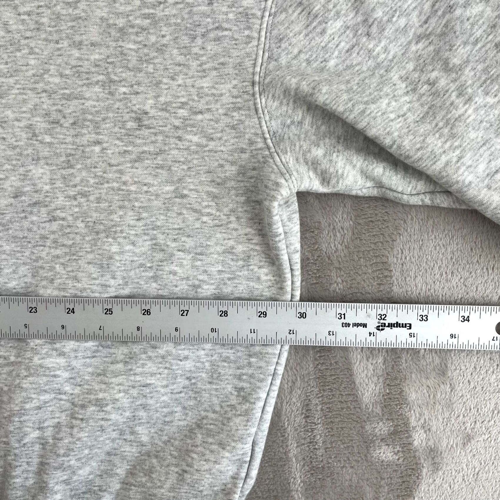 Fabletics Fabletics Grey Heather Hoodie Women 4X Full Zip Long Sleeve Athleisure Active Size XXL / US 16-18 / IT 52-54 - 6 Thumbnail