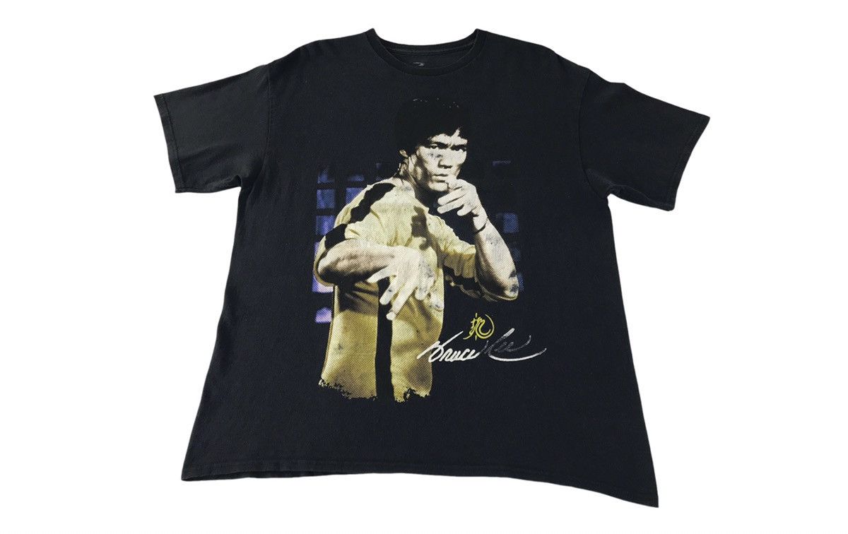 Vintage Printed Bruce Lee Tee Design
