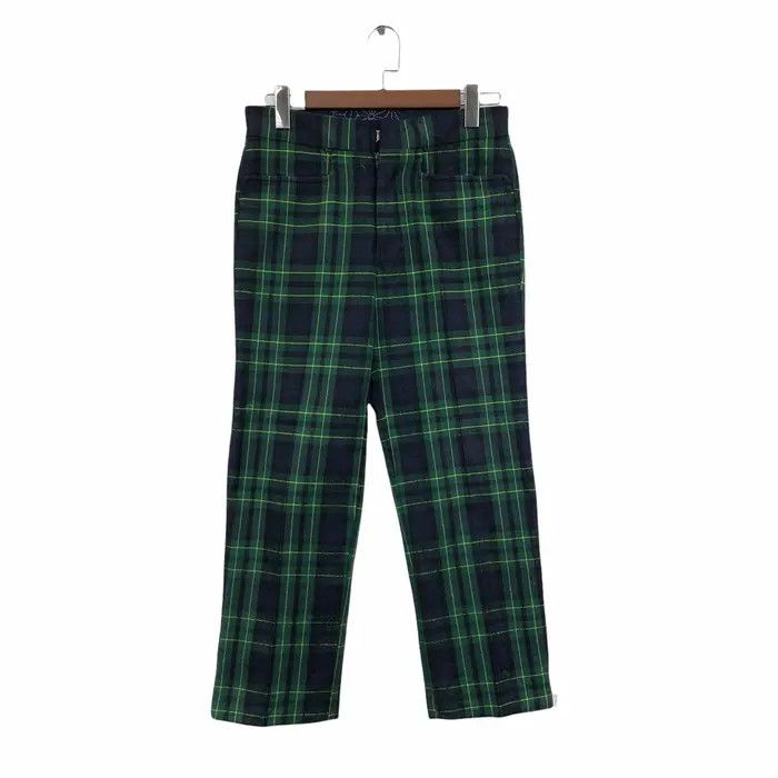 Grand Slam Vtg MUNSINGWEAR GRAND SLAM Tartan Casual Pant Size 32" / US 10 / IT 46 - 2 Thumbnail
