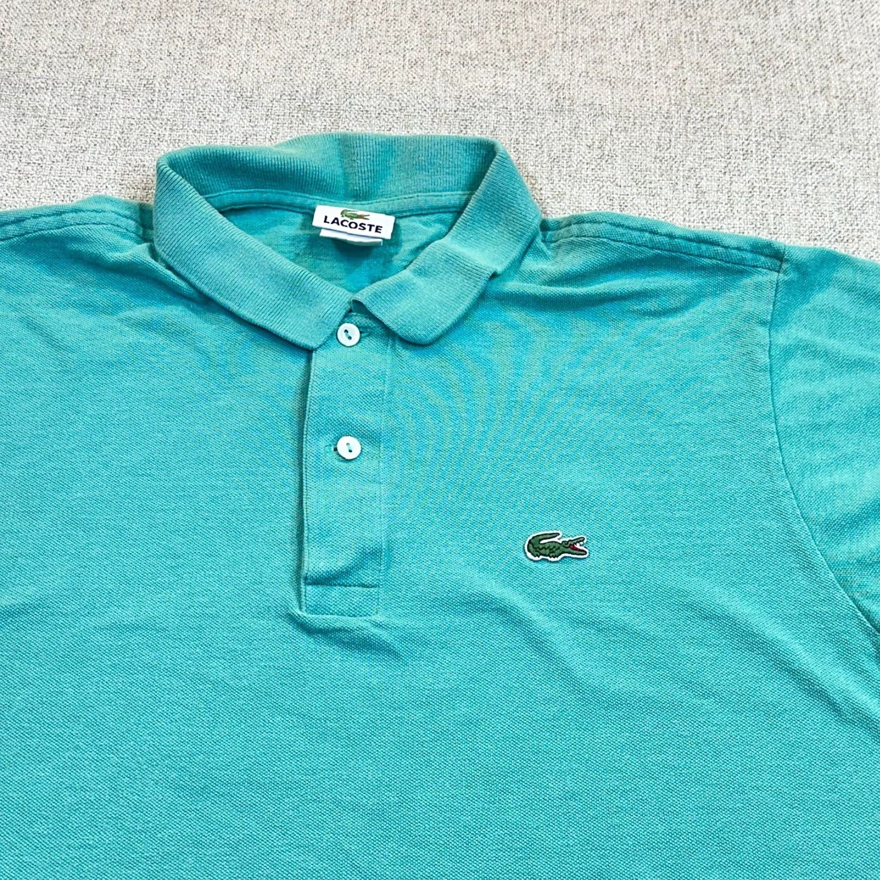 Lacoste Lacoste Polo Shirt Mens XL Classic Polo Shirt Polo Shirt Mens XL Lacoste Blue Alligator Stitched Peru Classic 90s? Size US XL / EU 56 / 4 - 3 Thumbnail