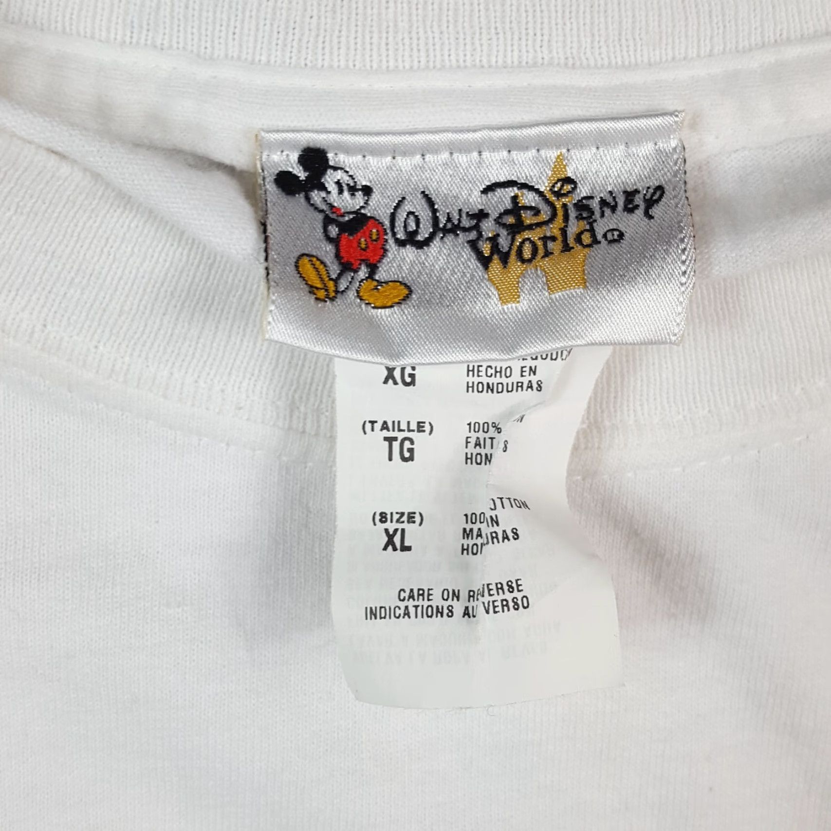 Disney Vintage Disney World Mickey Mouse Magic Music Days T-Shirt Men XL Cartoon Theme Park 90s Y2K Retro Cotton Size US XL / EU 56 / 4 - 5 Thumbnail