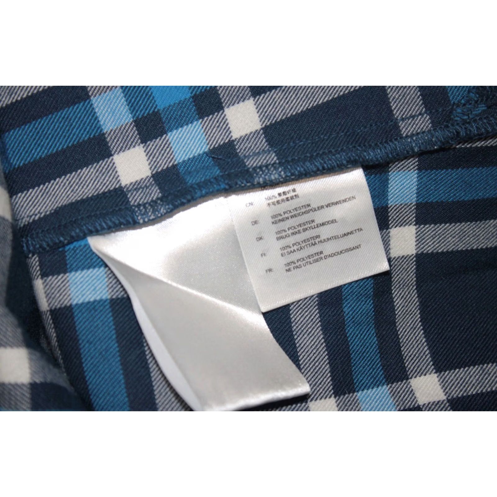 Vintage Haglofs womens long sleeve blue check shirt Size M Size M / US 6-8 / IT 42-44 - 7 Thumbnail