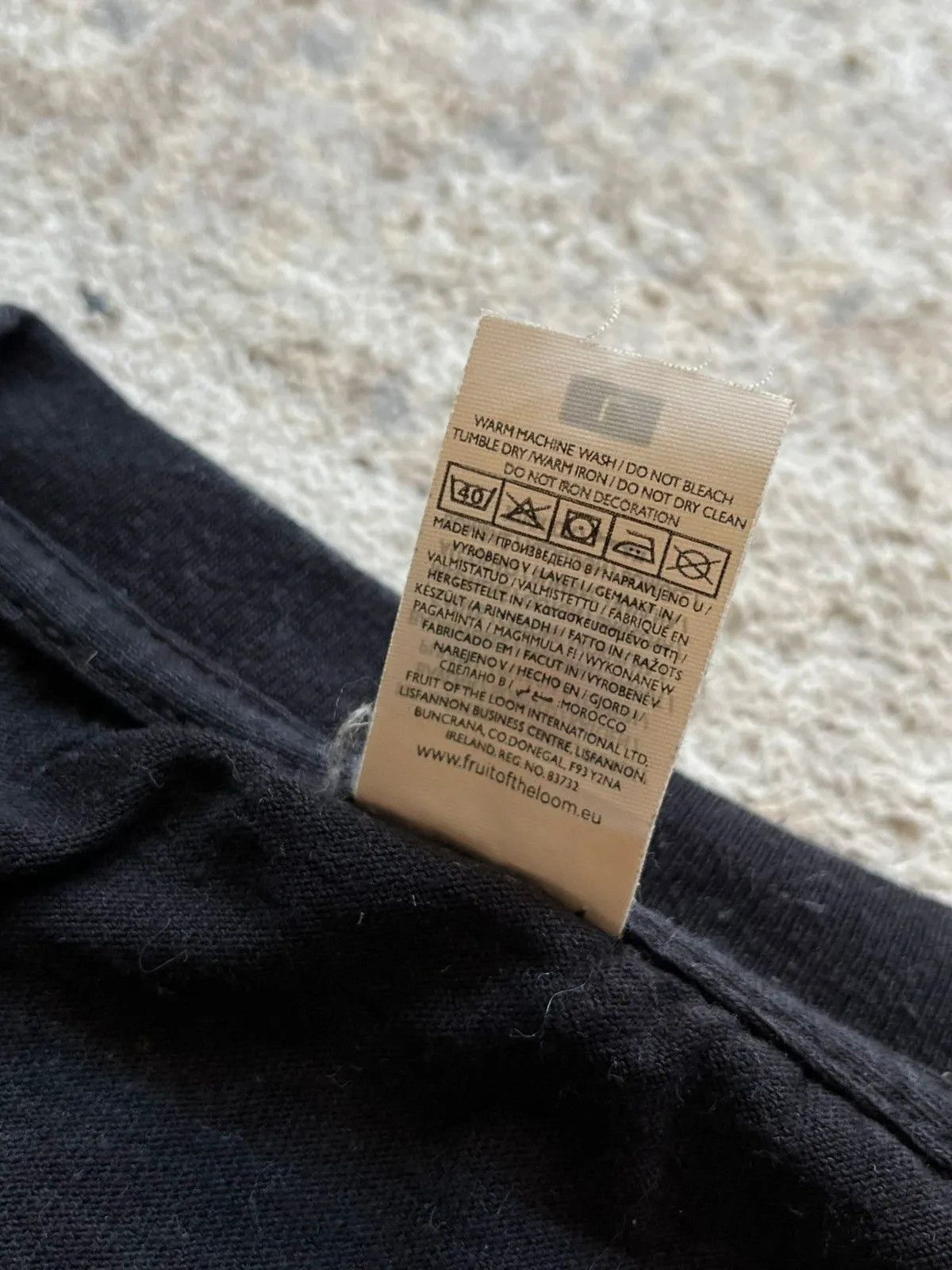 Other Black Vintage T-Shirt Sz L - XL Lot x5 90s 2000s Size US L / EU 52-54 / 3 - 10 Thumbnail