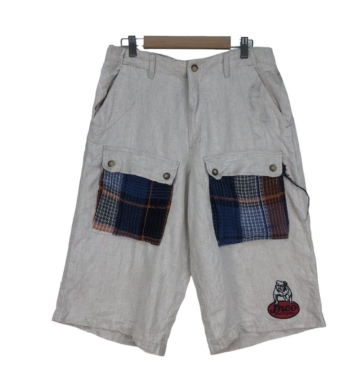 JNCO × Vintage Jnco Short Pant Embroidered Logo Double Pocket Size US 32 / EU 48 - 1 Thumbnail