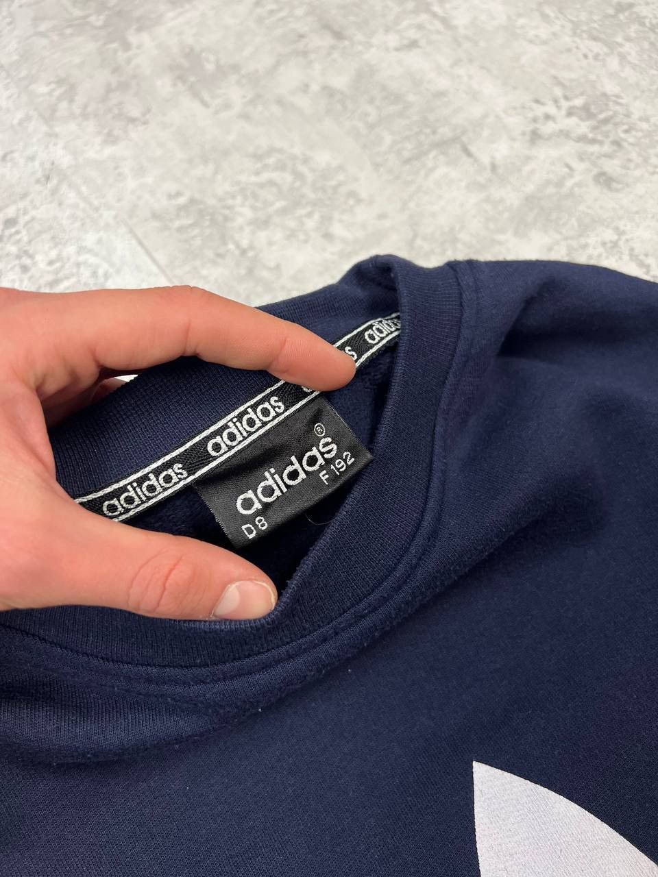 Adidas Vintage Adidas Sweatshirt Big Logo Size US L / EU 52-54 / 3 - 9 Thumbnail