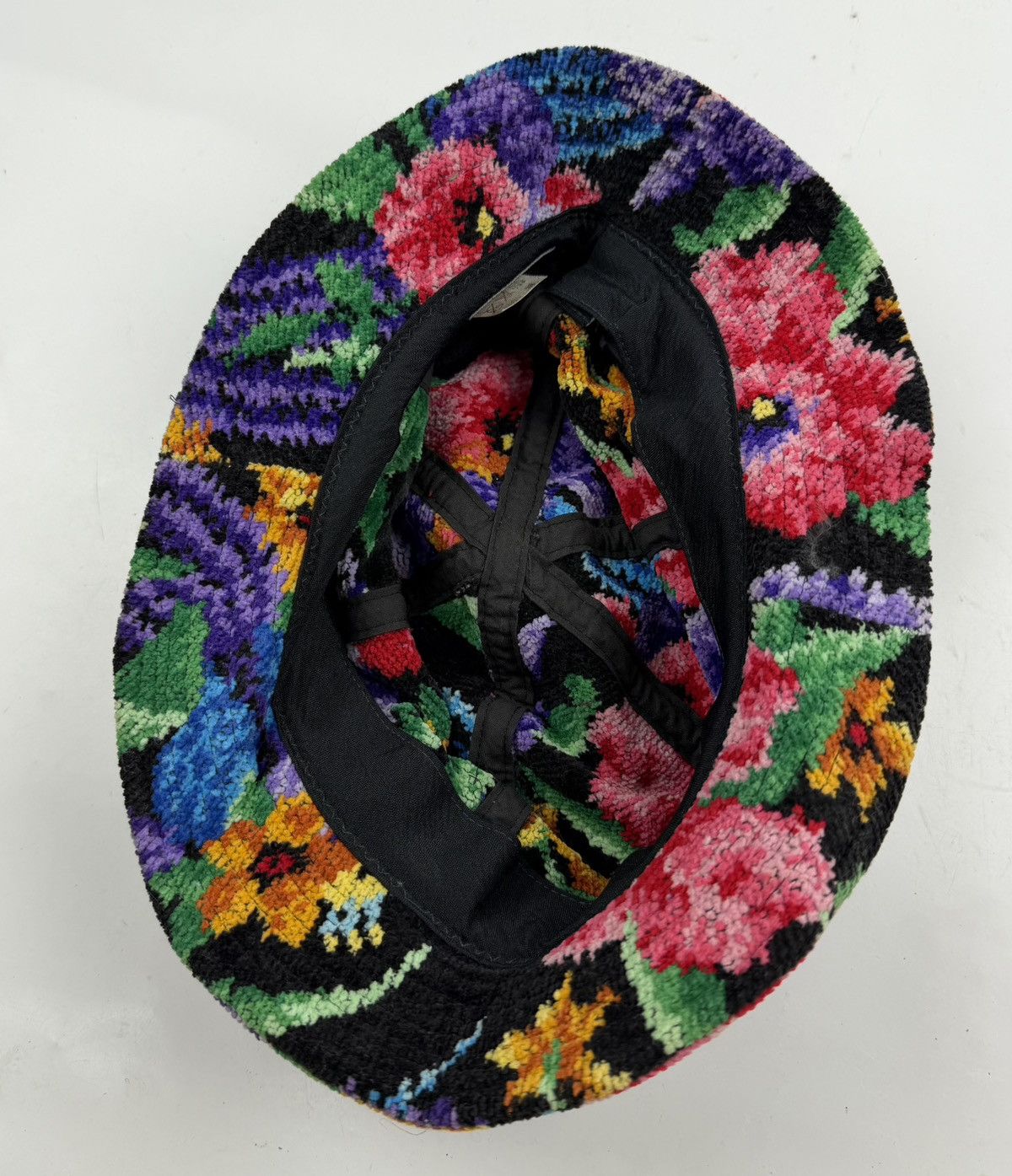 Japanese Brand very rare multicolor floral bucket hat tc50 Size ONE SIZE - 2 Thumbnail