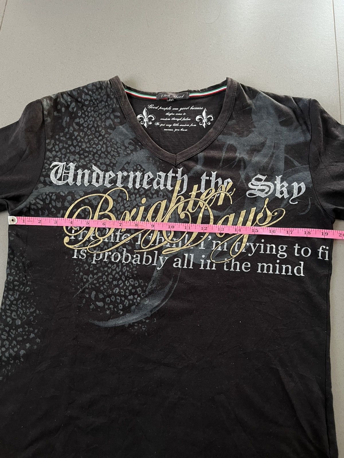 14th Addiction JAPANESE CLASH AHEAD POEM GOTHIC SEDITIONARIES PUNK STYLE Size US L / EU 52-54 / 3 - 11 Thumbnail