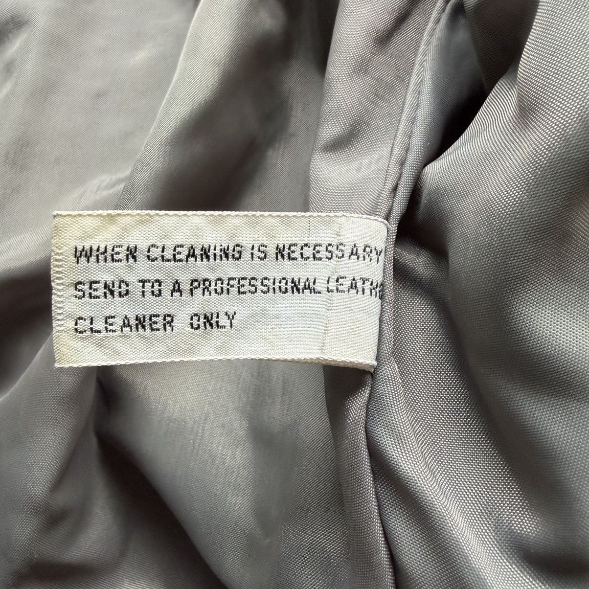 Other Vintage Split End Ltd 100% Leather Jacket Womens 9/10 Gray Size L / US 10 / IT 46 - 10 Thumbnail