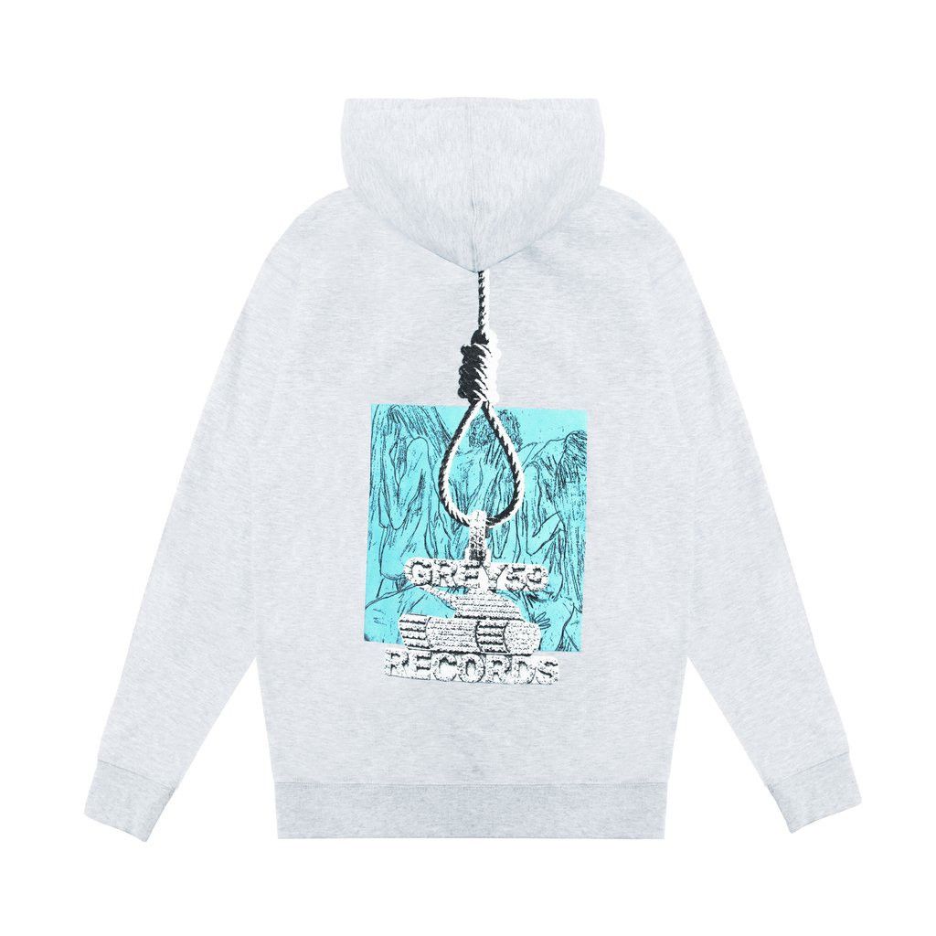 G59 shops SUFFERING ZIP UP HOODED SWEATSHIRT